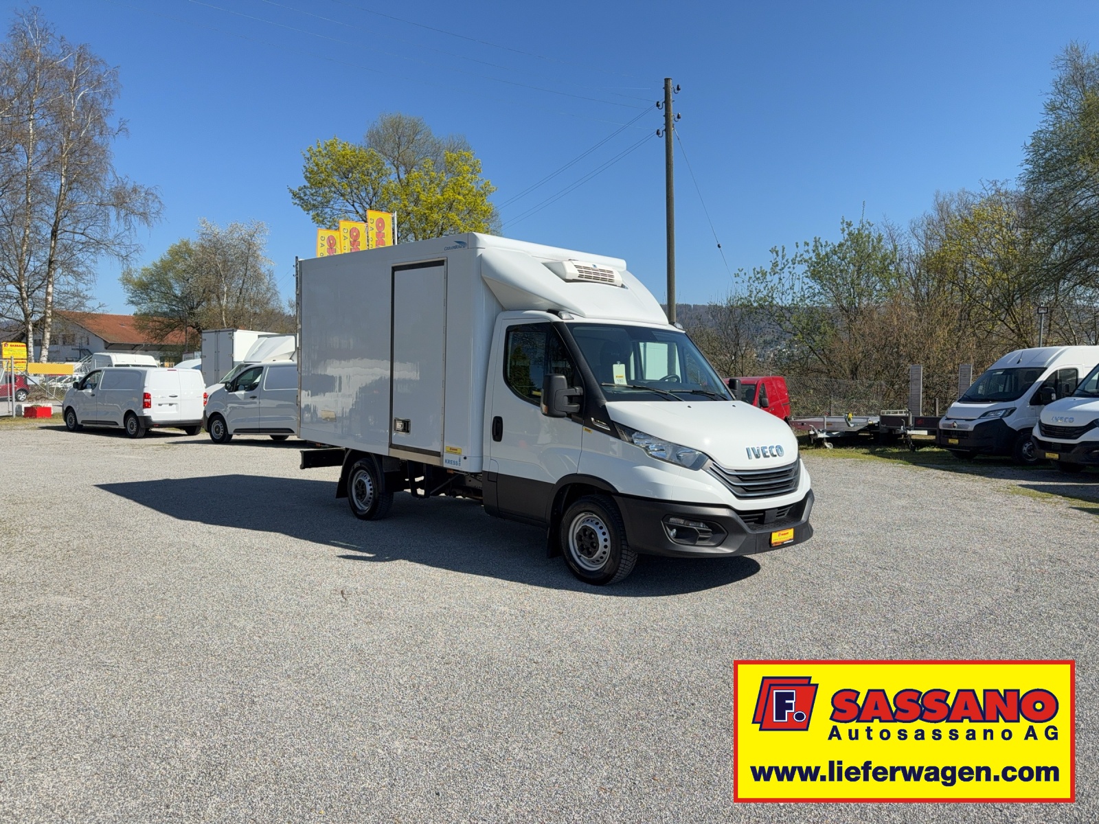 IVECO Daily 35S18 HI-MATIC Tiefkühl und Frischdienst Kühlwagen - 6