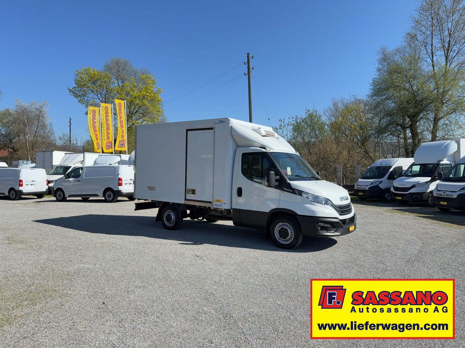 IVECO Daily 35S18 HI-MATIC Tiefkühl und Frischdienst Kühlwagen - 12