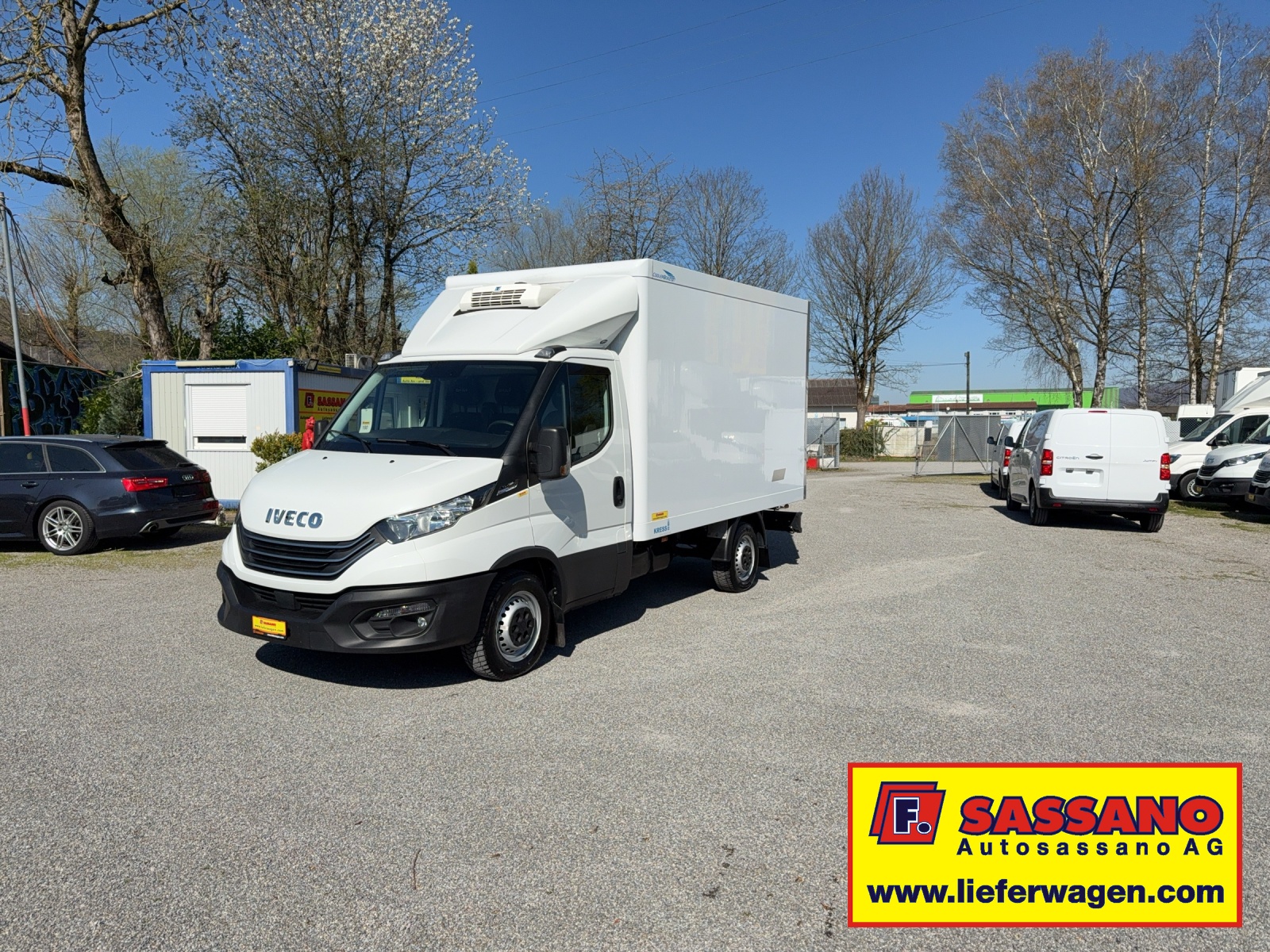 IVECO Daily 35S18 HI-MATIC Tiefkühl und Frischdienst Kühlwagen