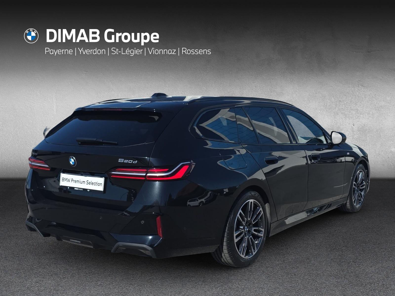 BMW 520d Touring M Sport xDrive G21 (CH) AHK  ** Action Leasing à 2.9% ** - 5