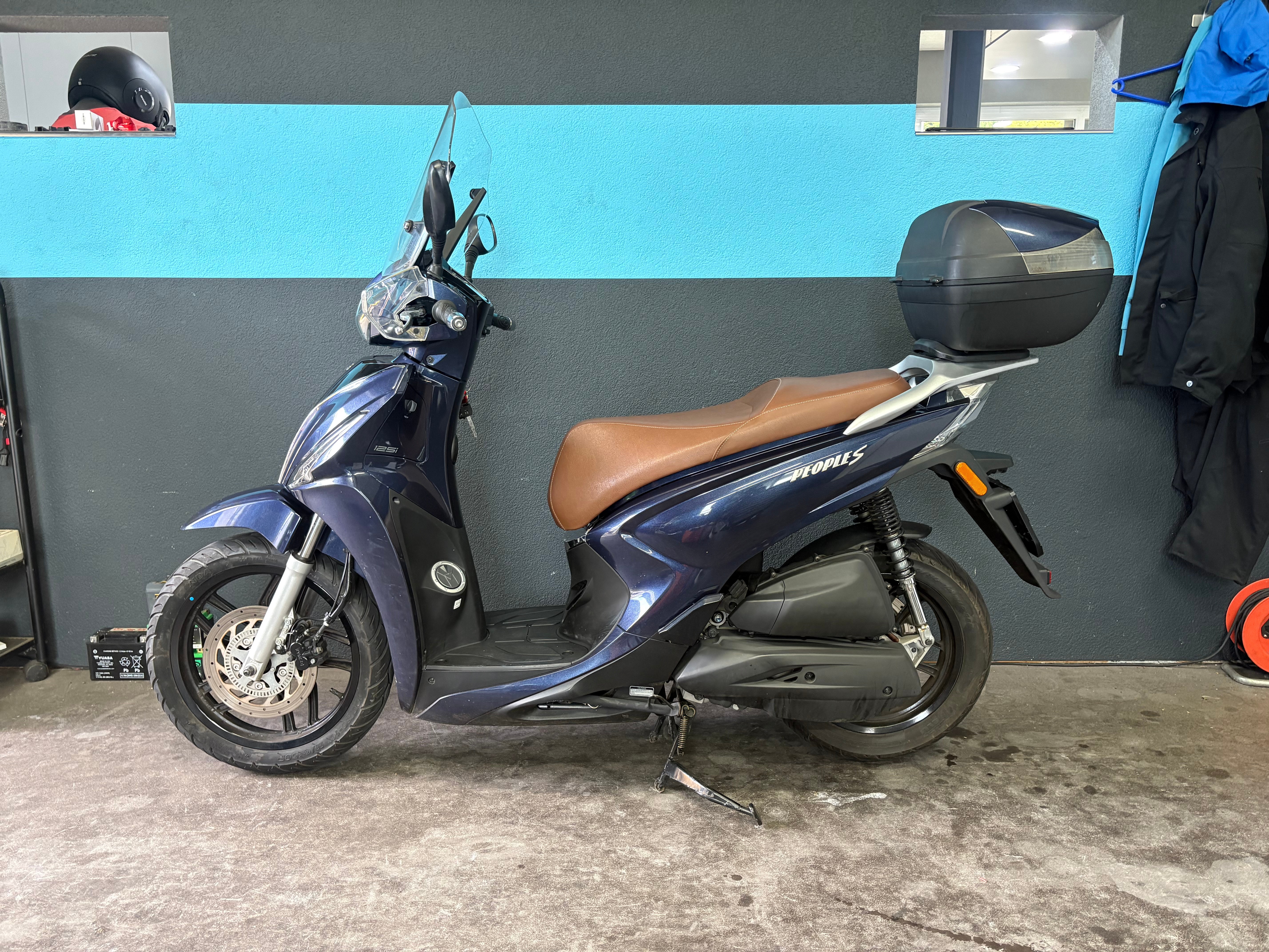 KYMCO People S 125i ABS Topcase/Windschild