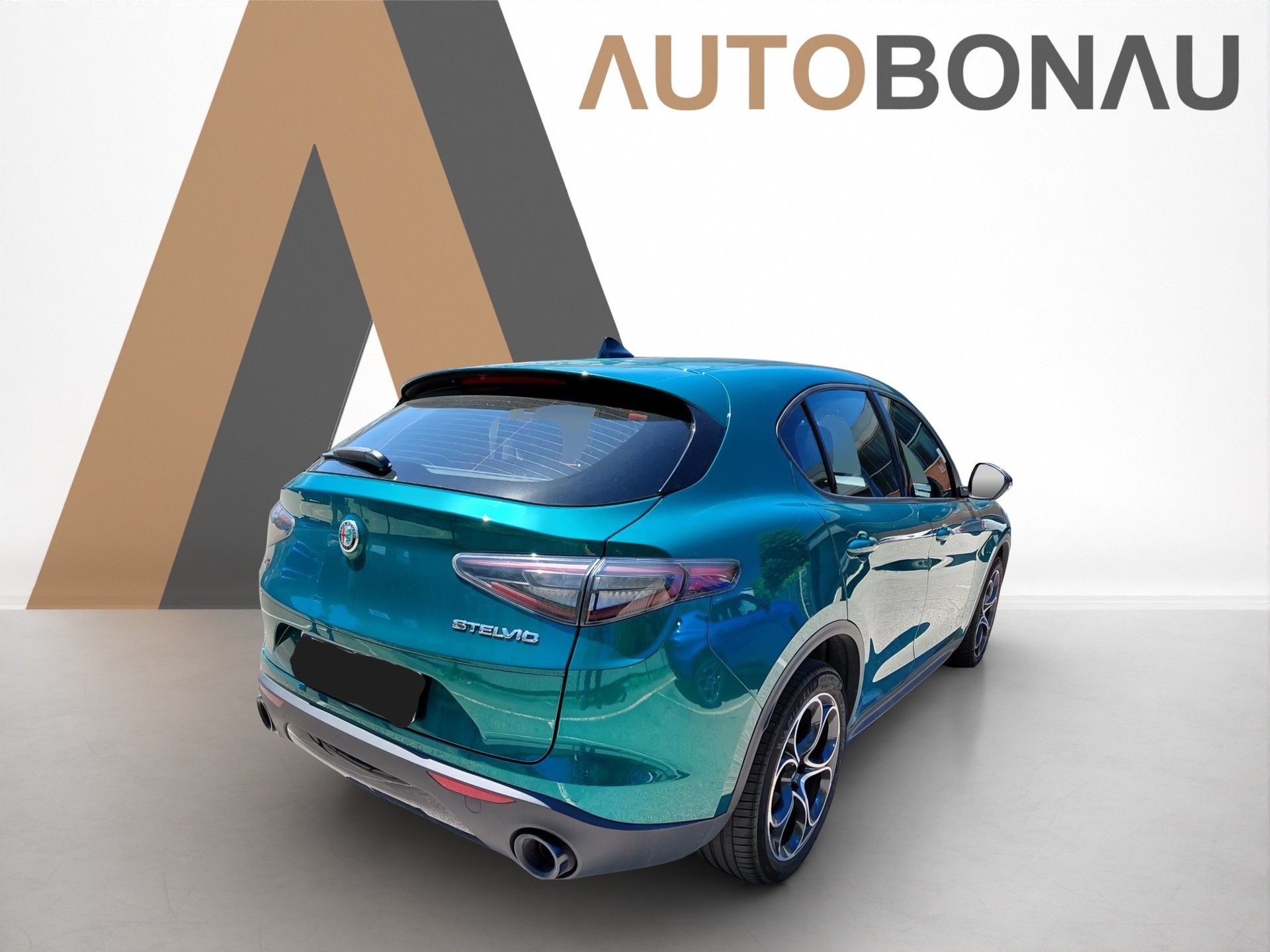 ALFA ROMEO Stelvio 2.0 MA 280 Sprint Q4 Verde Montreal - 12