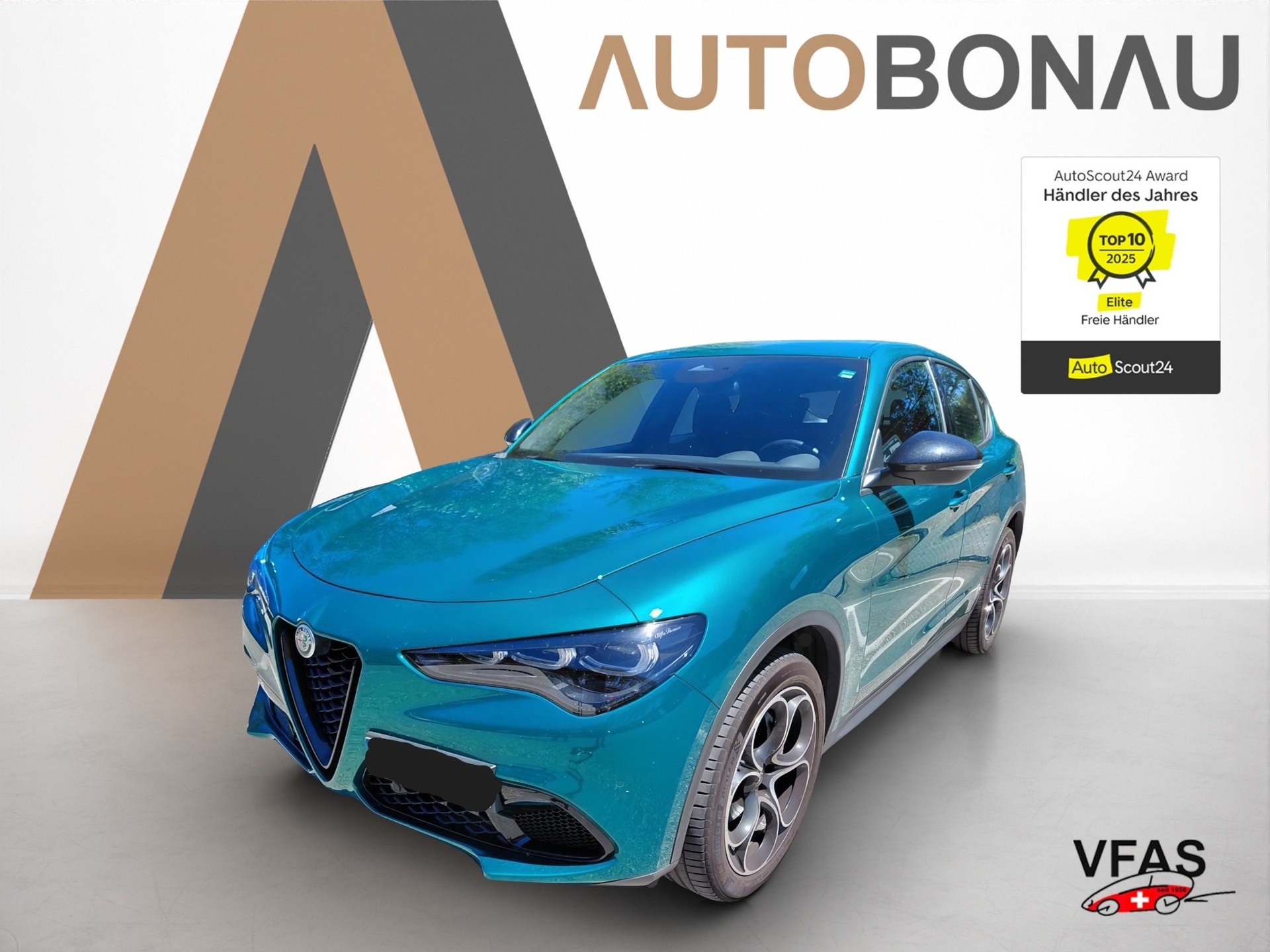 ALFA ROMEO Stelvio 2.0 MA 280 Sprint Q4 Verde Montreal - 10