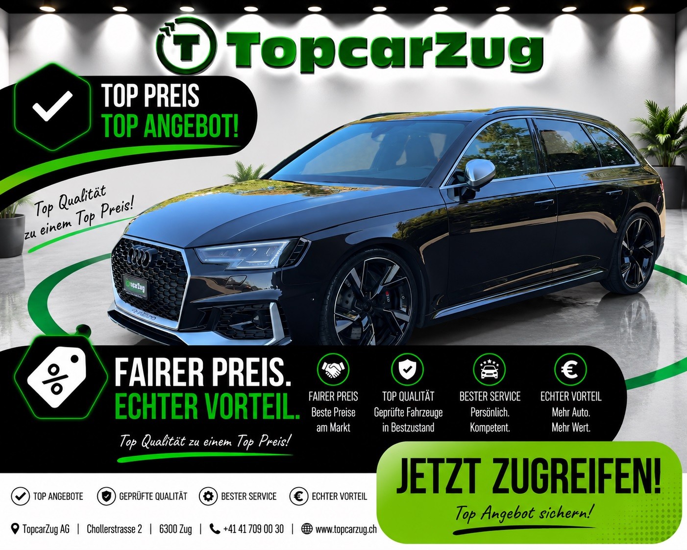 AUDI RS4 Avant 2.9 TFSI quattro tiptronic