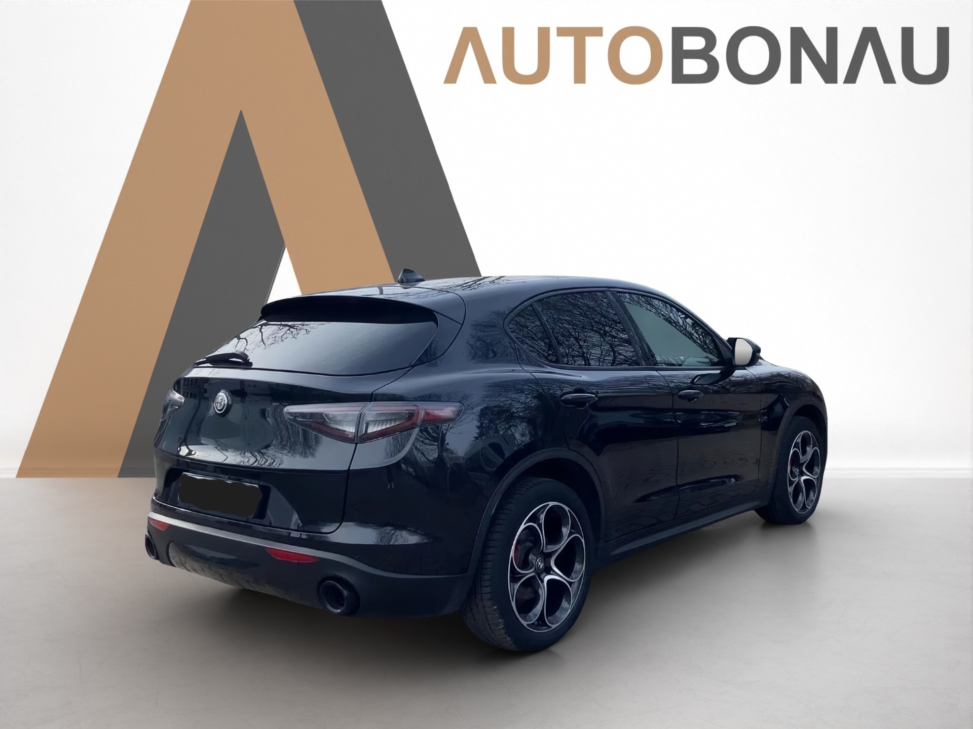 ALFA ROMEO Stelvio 2.0 MA 280 Sprint Q4 Nero Vulcano - 3