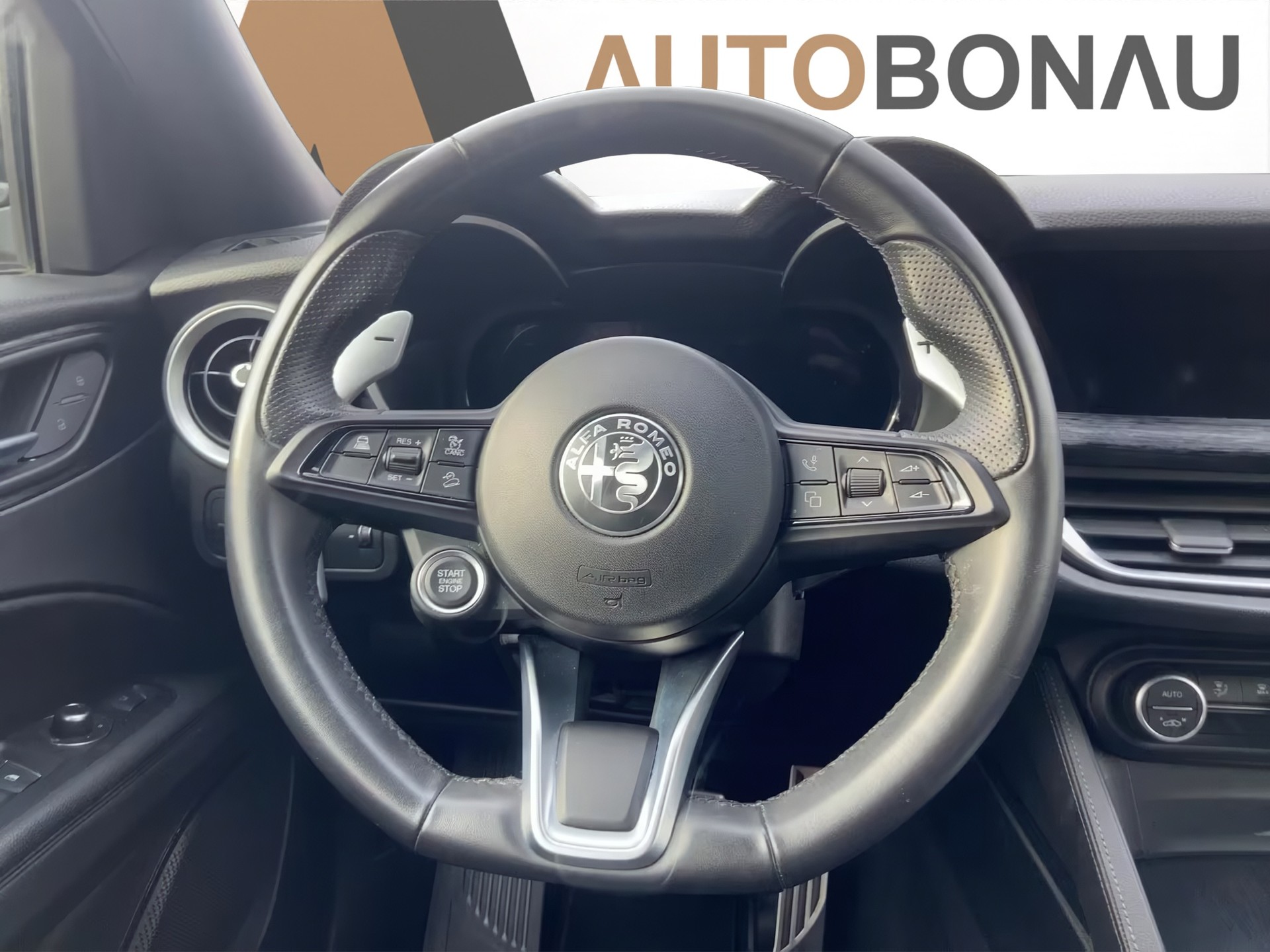 ALFA ROMEO Stelvio 2.0 MA 280 Sprint Q4 Nero Vulcano - 8