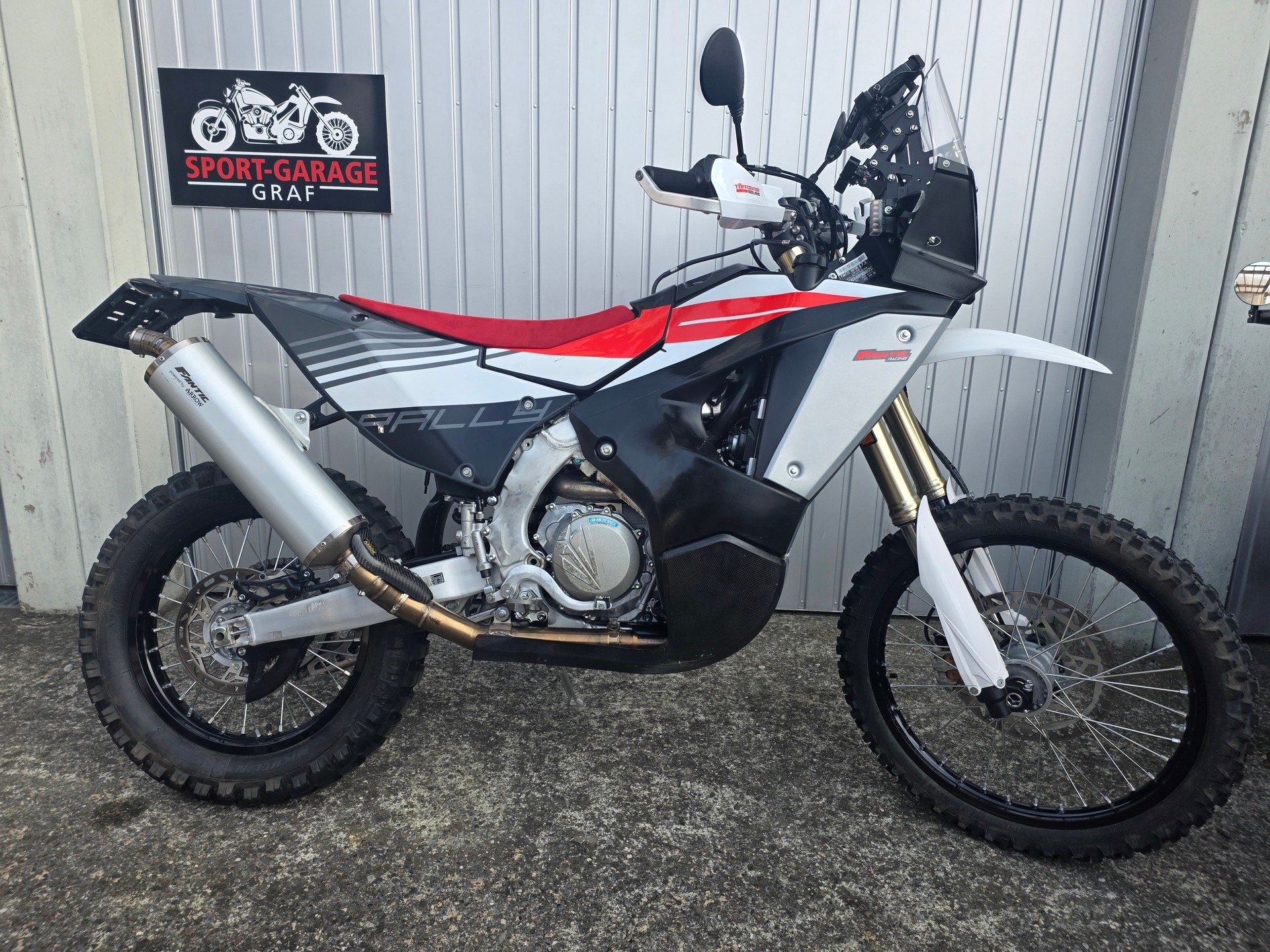 FANTIC XEF 450 Rally mit Tower