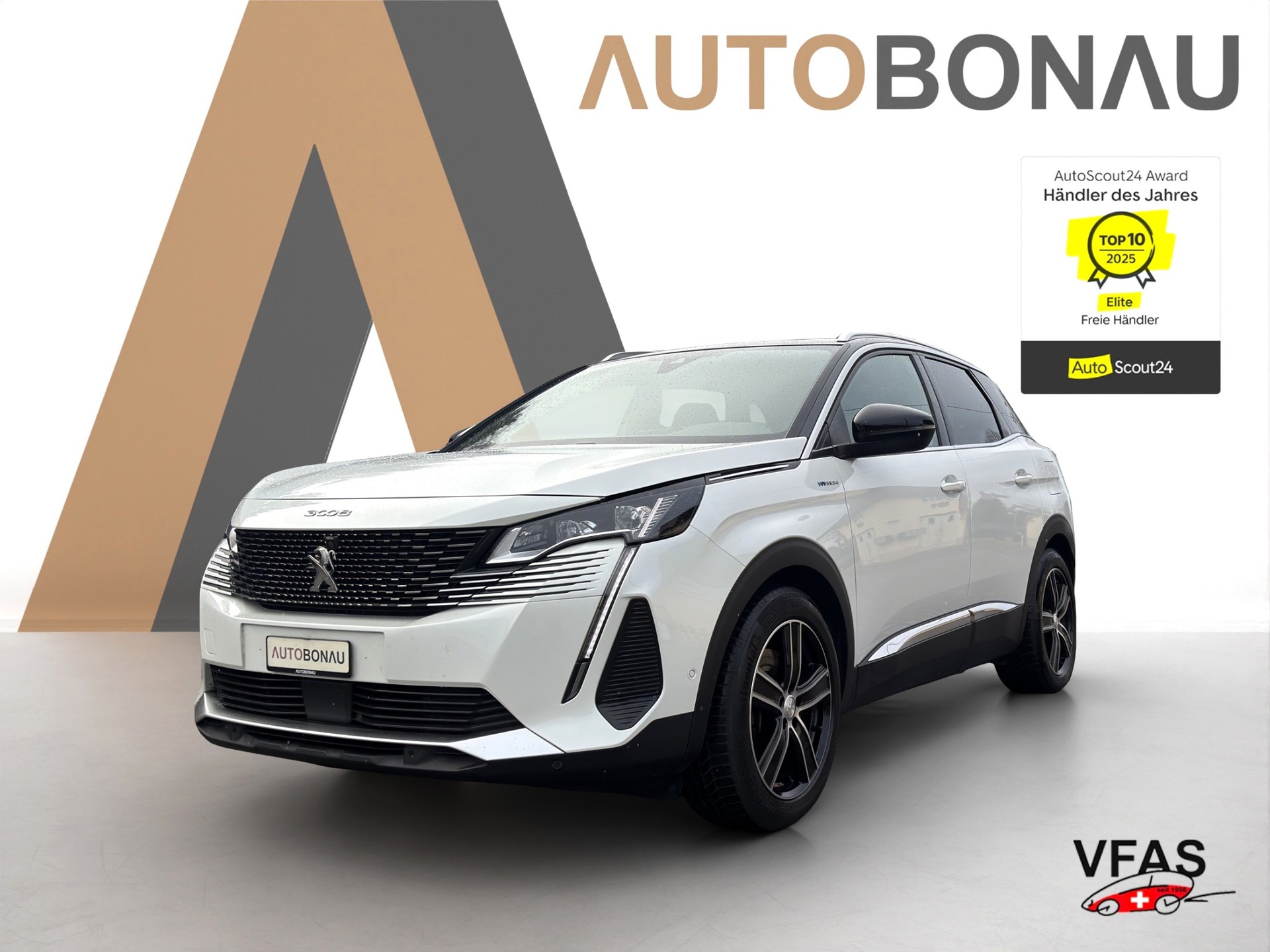 PEUGEOT 3008 1.6 Plug-in Hybrid4 GT Panoramadach