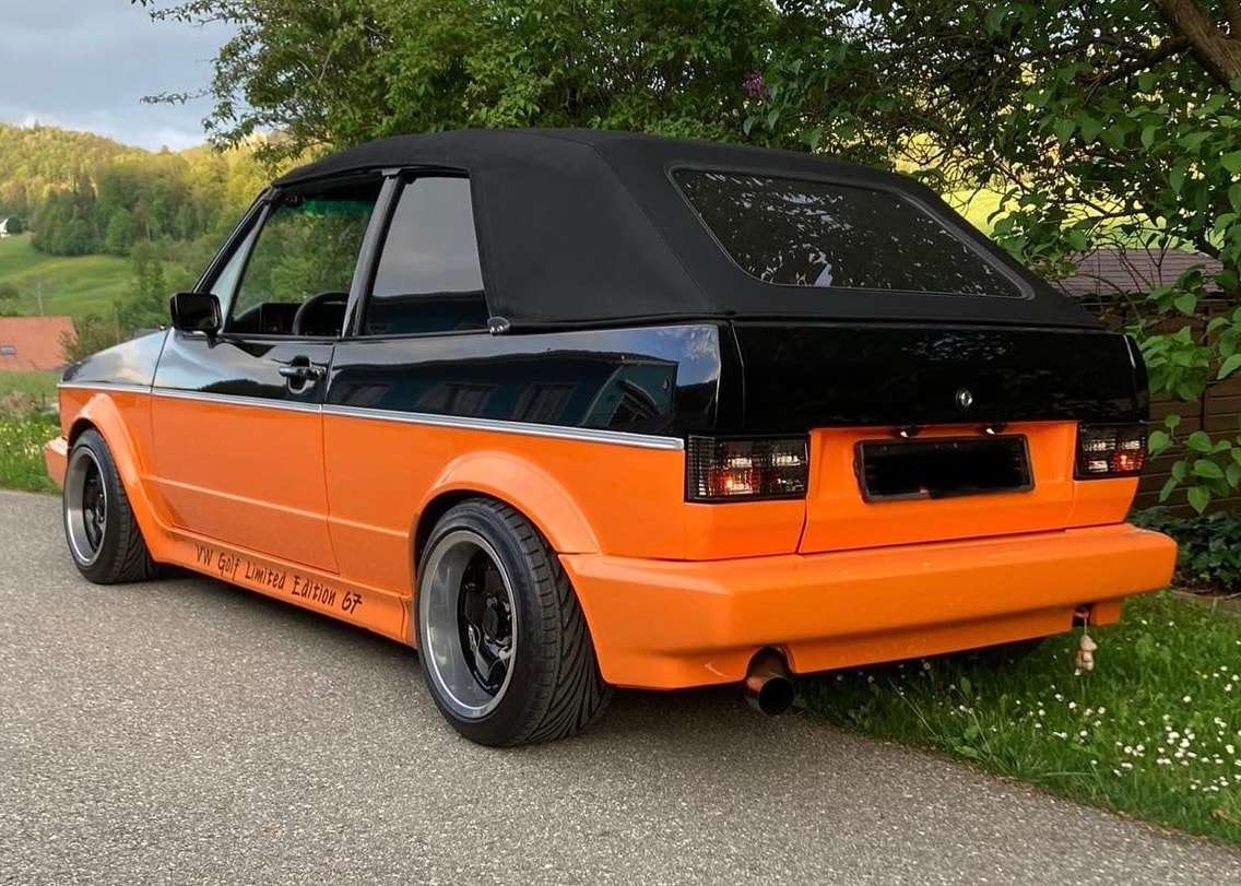 VW Golf Cabriolet 1800 GL Quartett/Special/White - 4