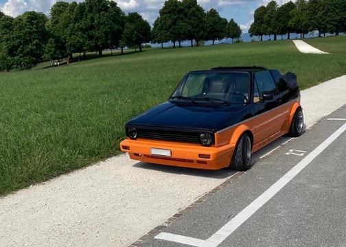 VW Golf Cabriolet 1800 GL Quartett/Special/White