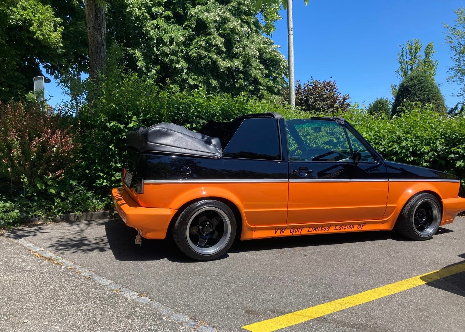 VW Golf Cabriolet 1800 GL Quartett/Special/White - 3