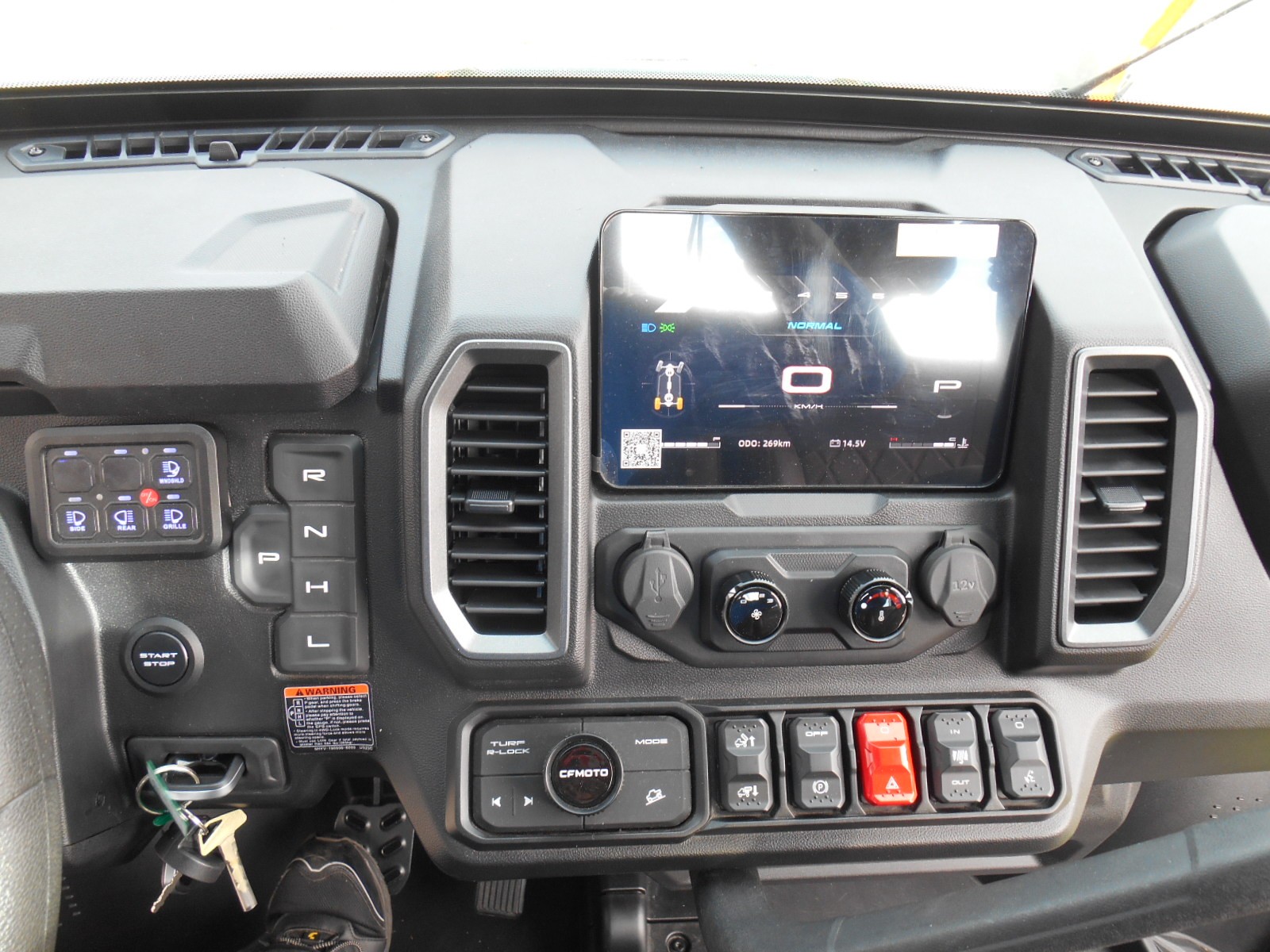 CF MOTO U10 Kabine Heizung Zusatzlicht - 6