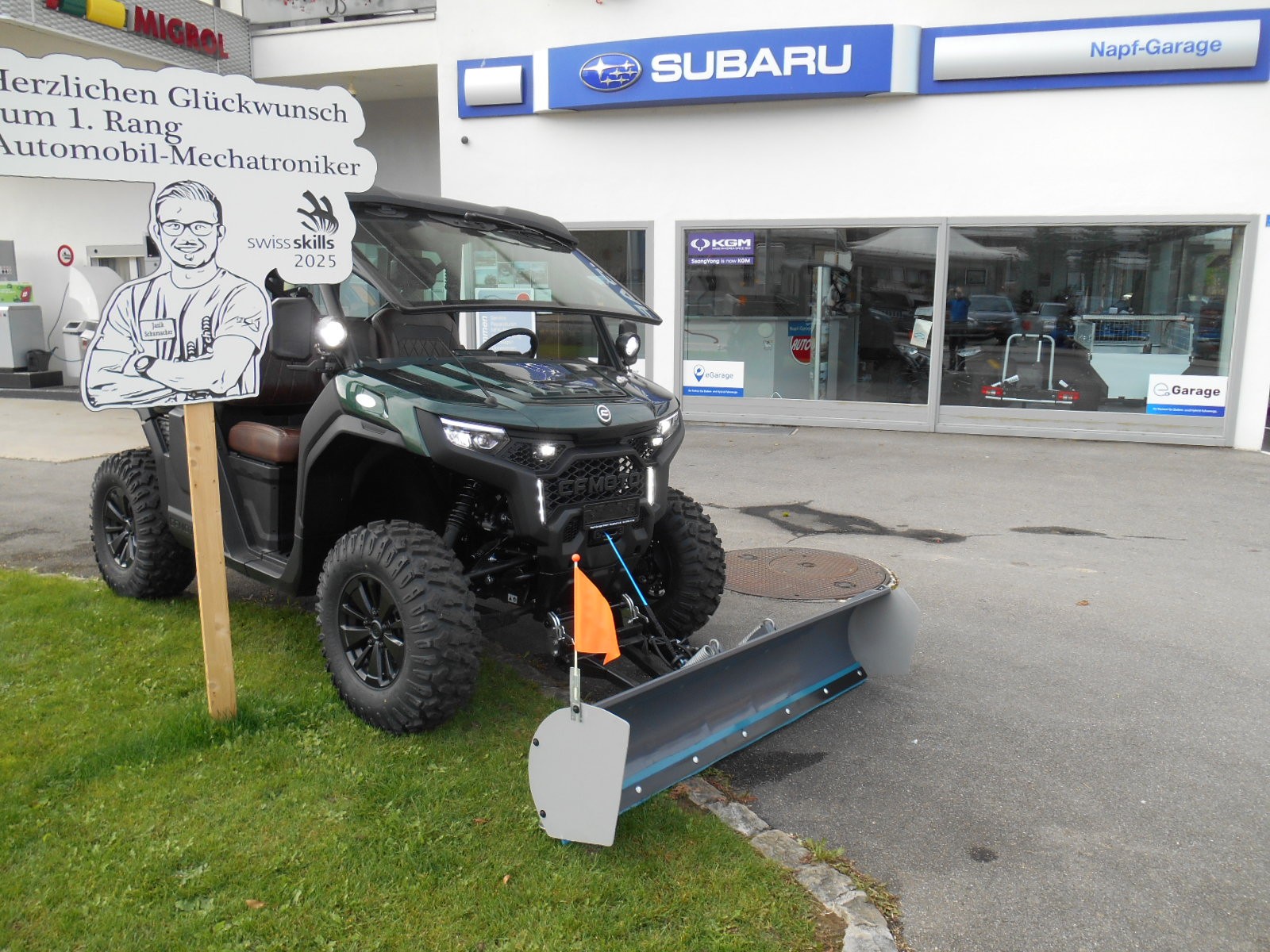 CF MOTO U10 Kabine Heizung Zusatzlicht - 14