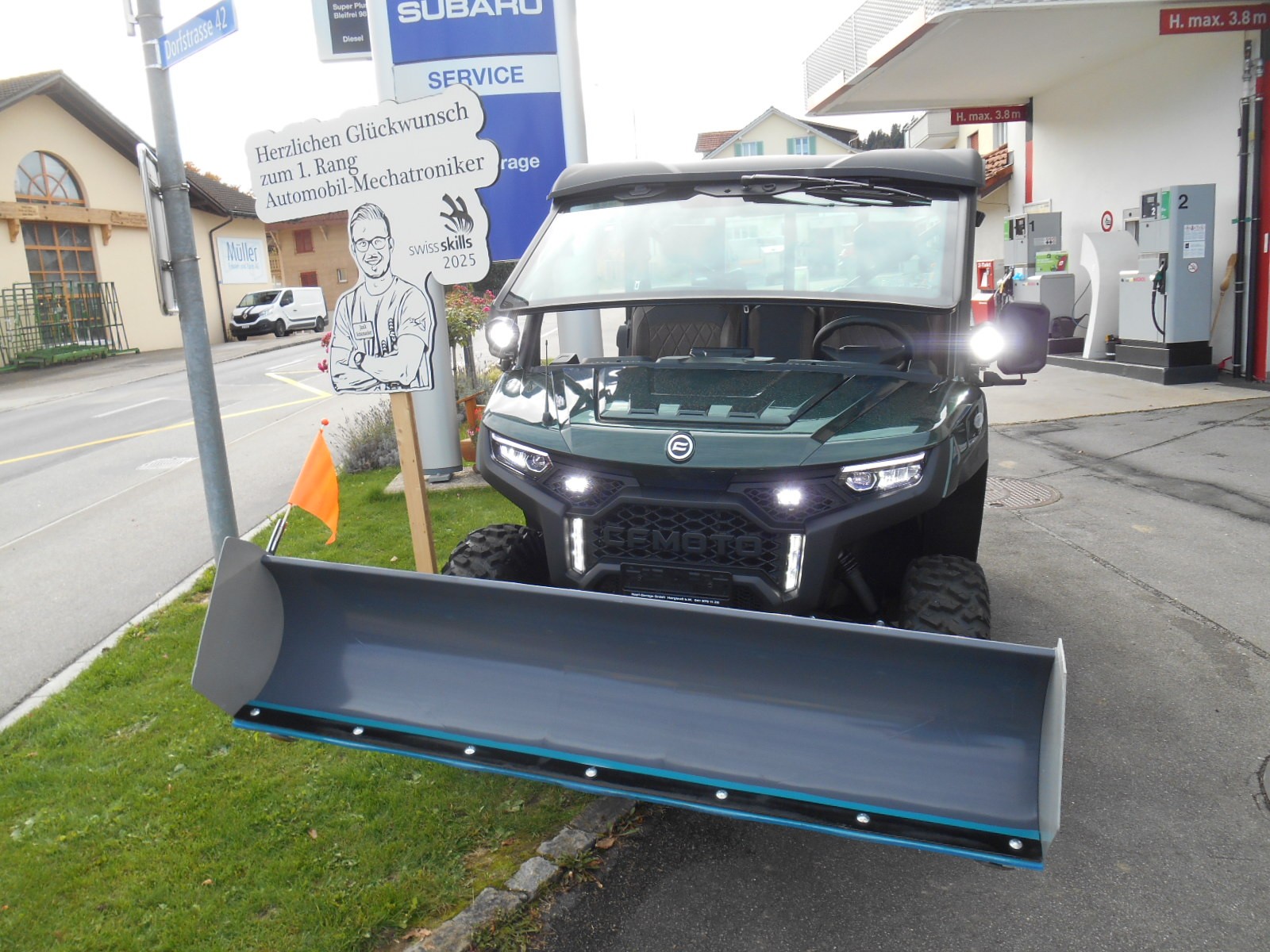 CF MOTO U10 Kabine Heizung Zusatzlicht - 7