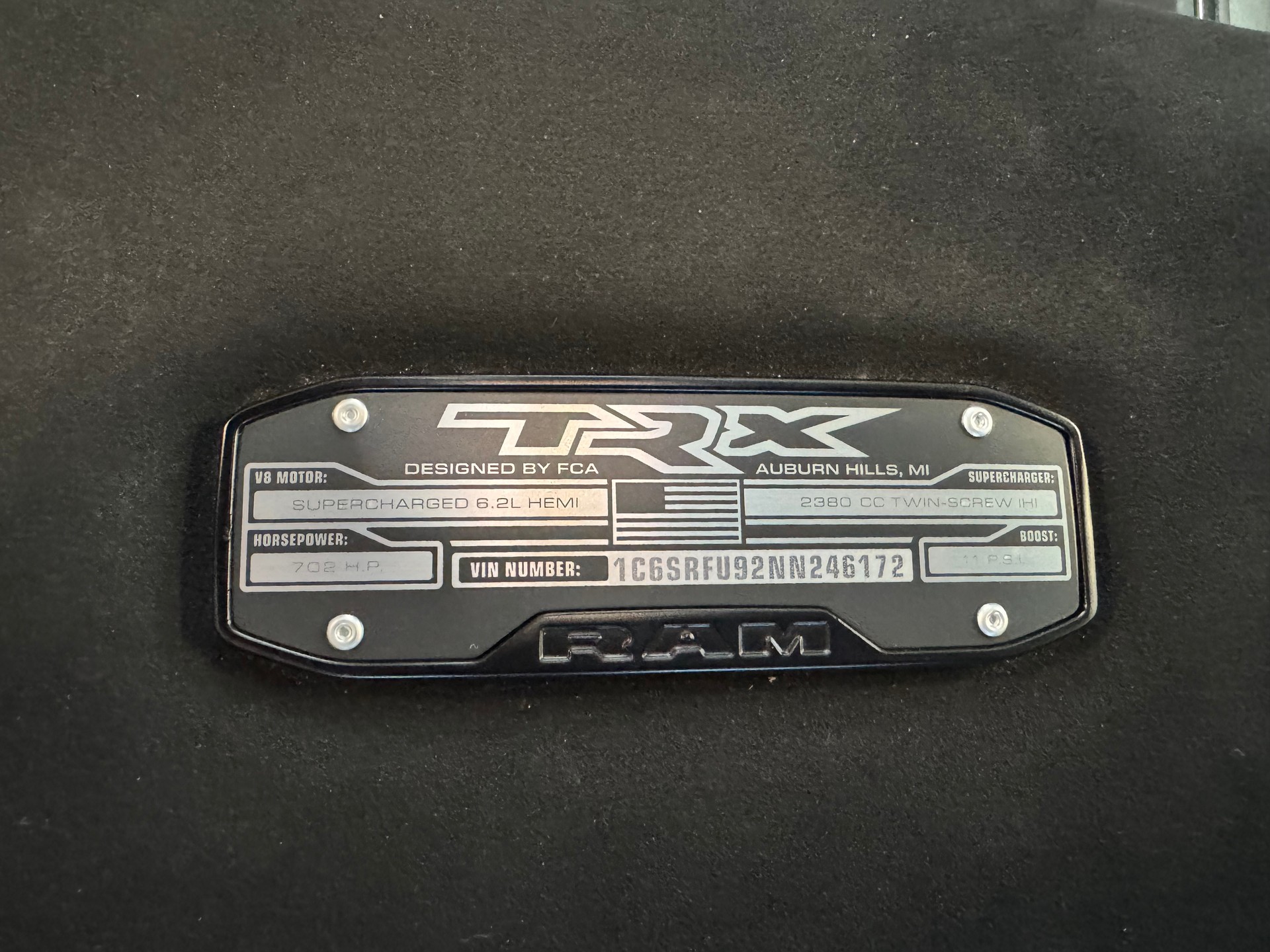 DODGE RAM 1500 TRX - 12