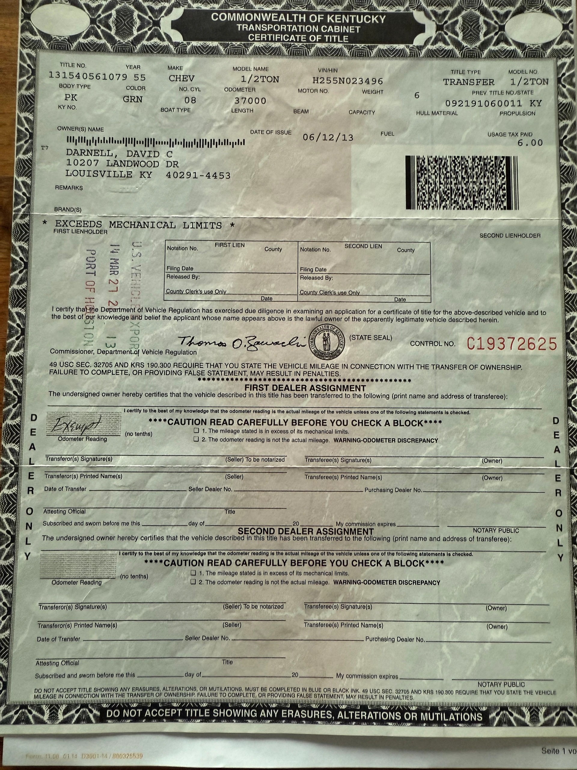 CHEVROLET 3100 V8 Pickup - 12