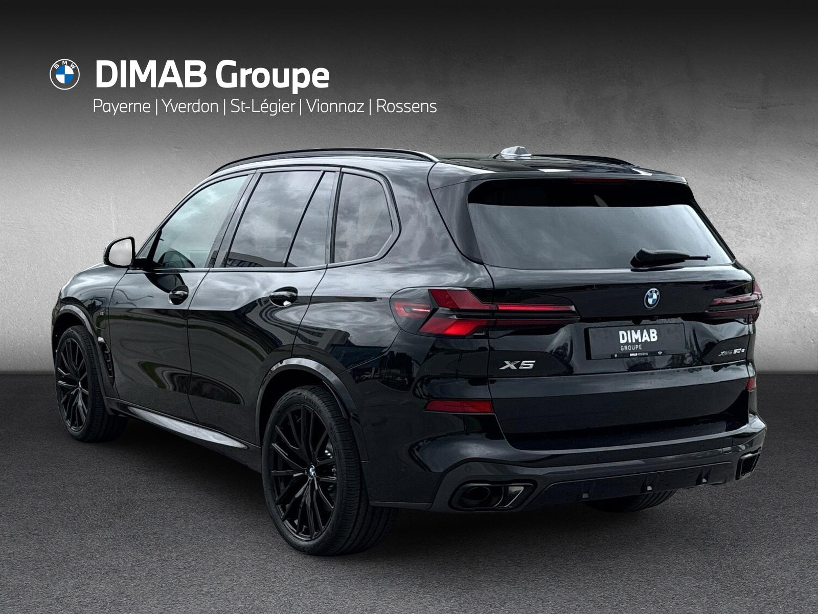 BMW X5 50e M Sport Pro xDrive G05 (CH) AHK ** M Carbonschwarz métallisé ** - 3