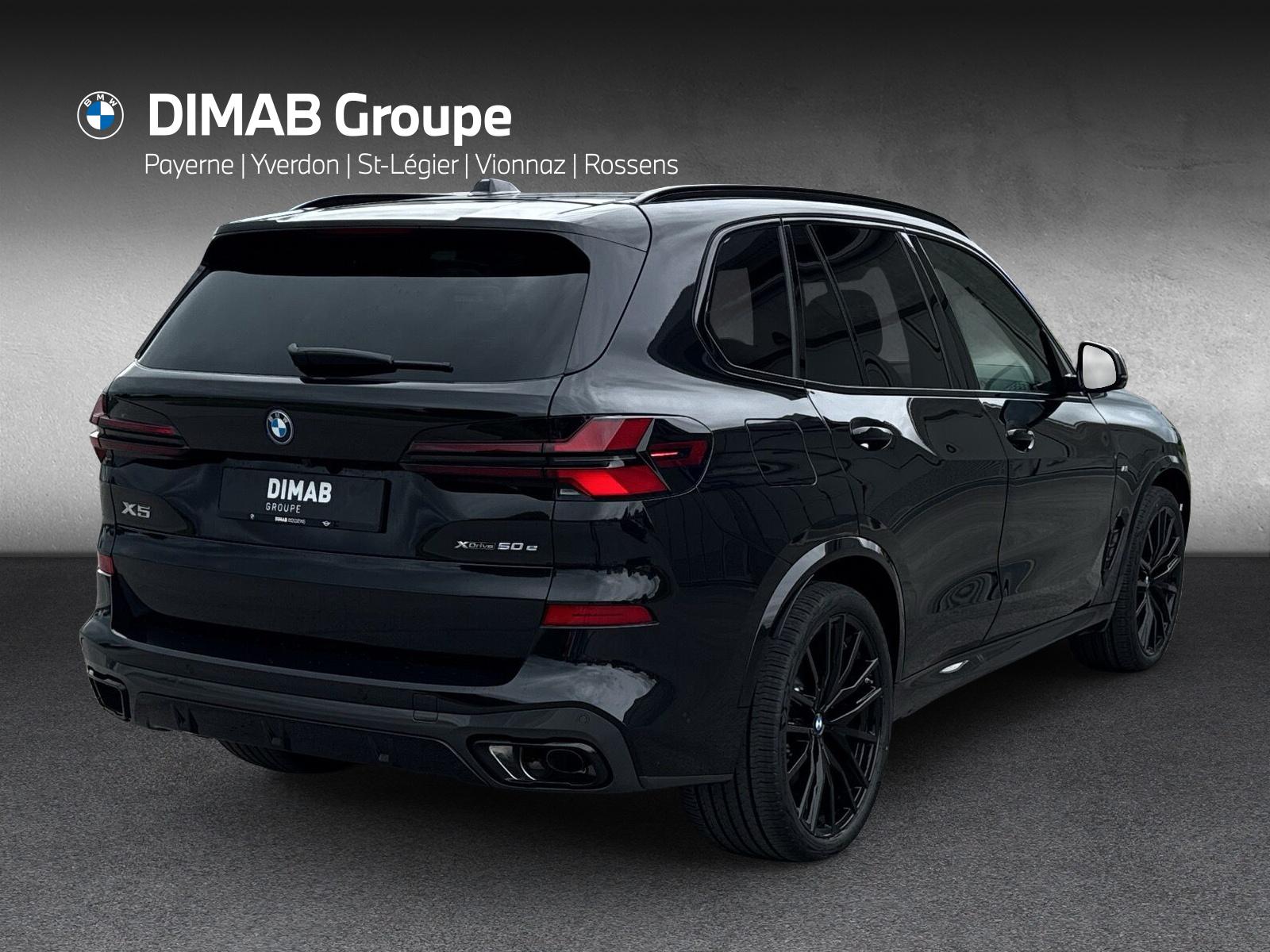 BMW X5 50e M Sport Pro xDrive G05 (CH) AHK ** M Carbonschwarz métallisé ** - 5
