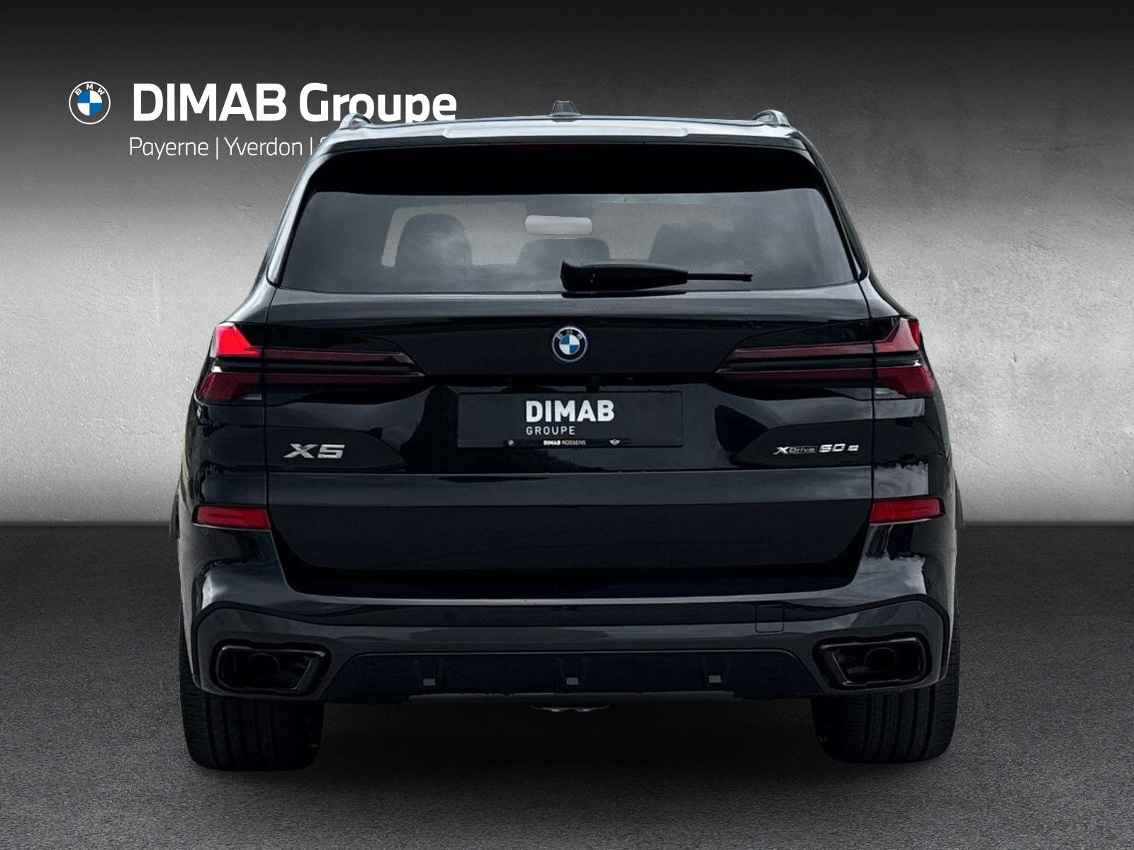 BMW X5 50e M Sport Pro xDrive G05 (CH) AHK ** M Carbonschwarz métallisé ** - 4