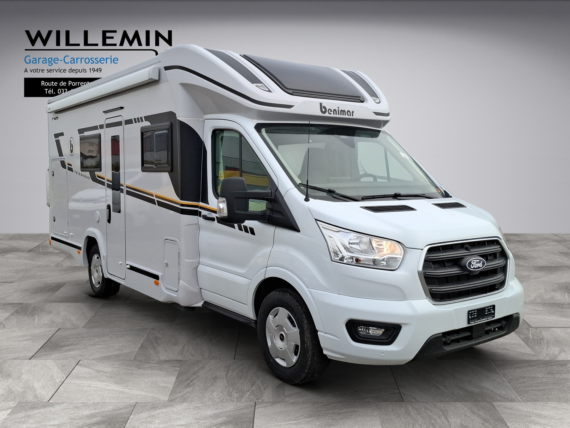 BENIMAR Tessoro 425 Special Edition 5 places Automatique 165 PS (Panneau solaire 200W, Chauffage diesel)