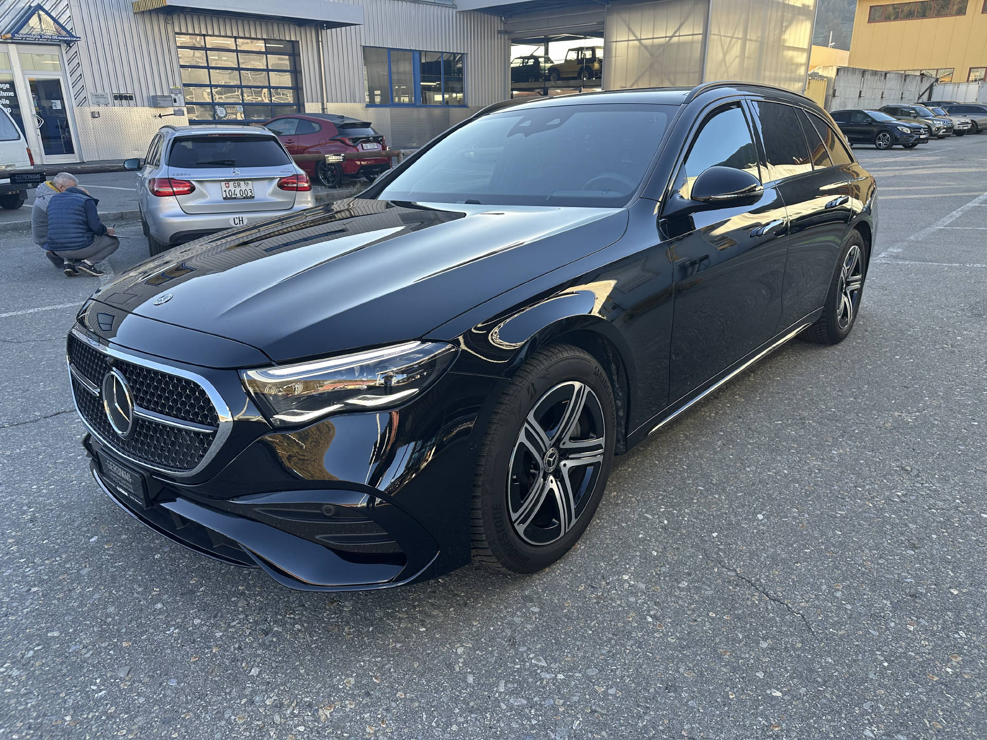 MERCEDES-BENZ E 220 d AMG Line 4matic Kombi - 5