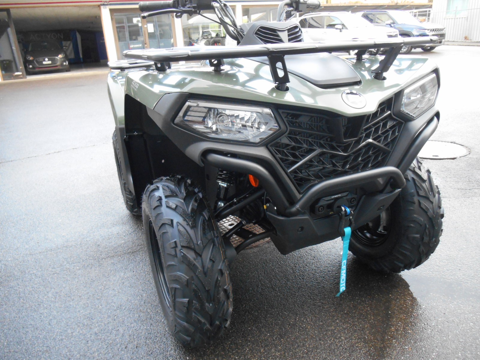 CF MOTO 450, 4x4, AHK, - 4