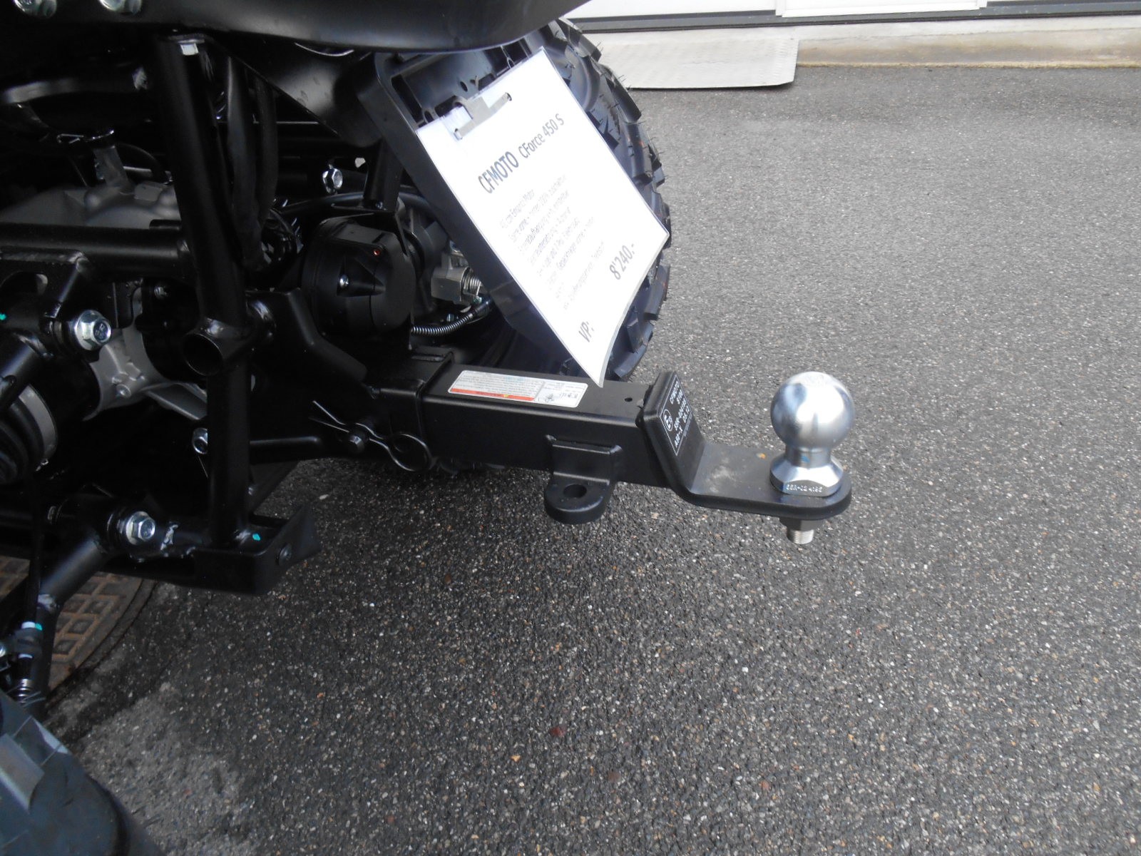 CF MOTO 450, 4x4, AHK, - 11
