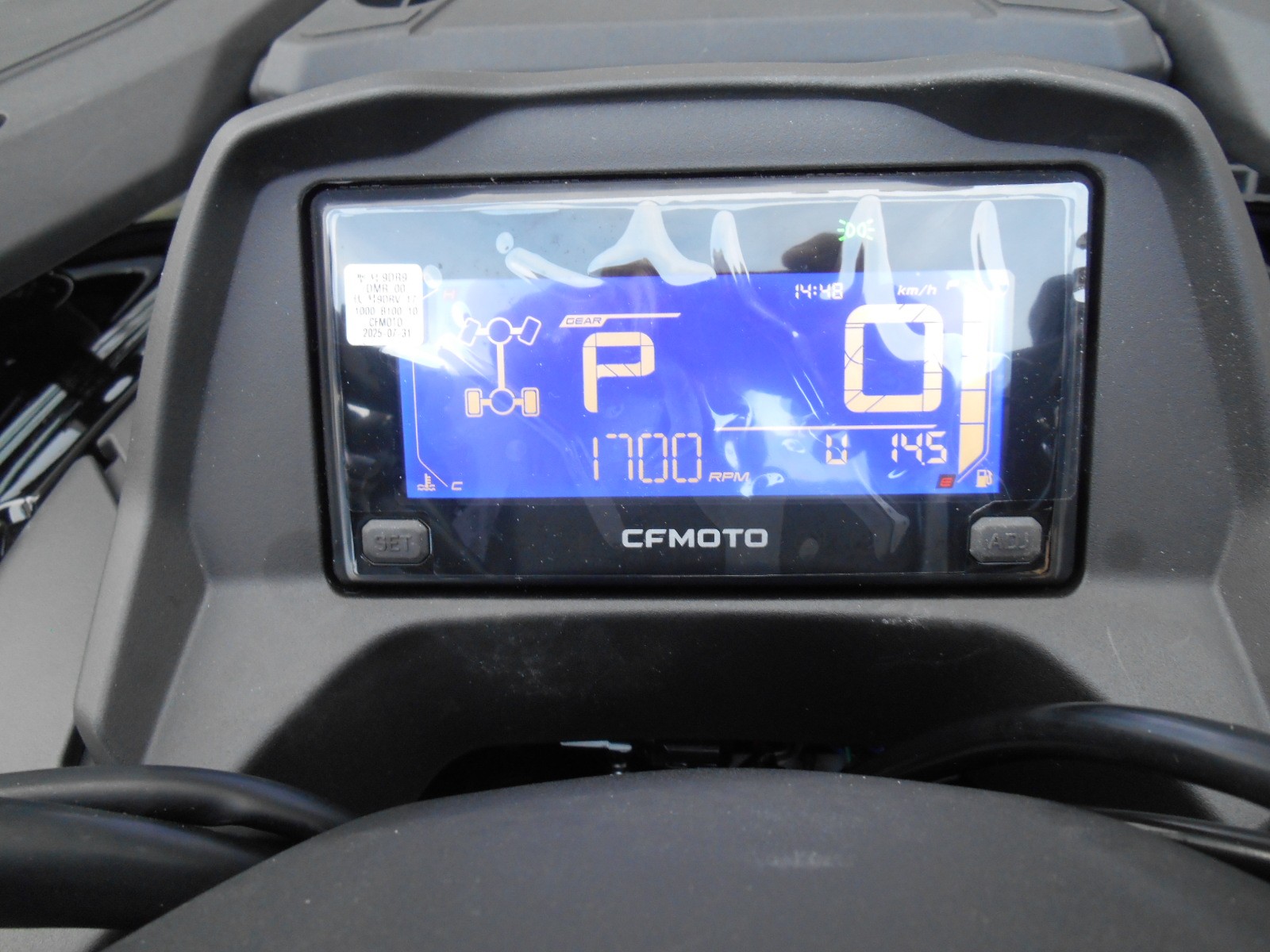 CF MOTO 520L, Servo - 6