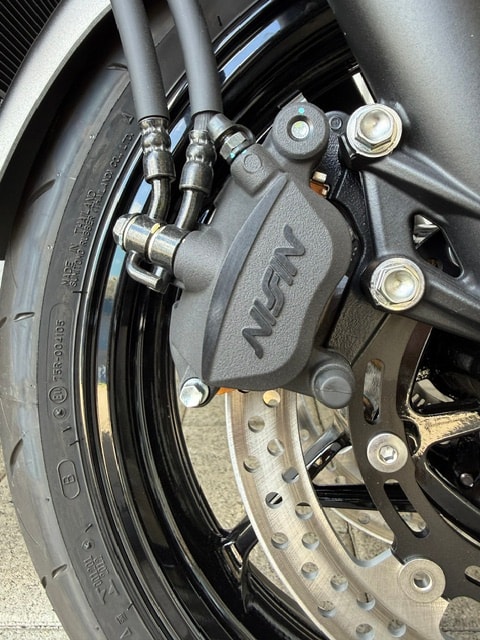 KAWASAKI 650 S schwarz - gold - 4