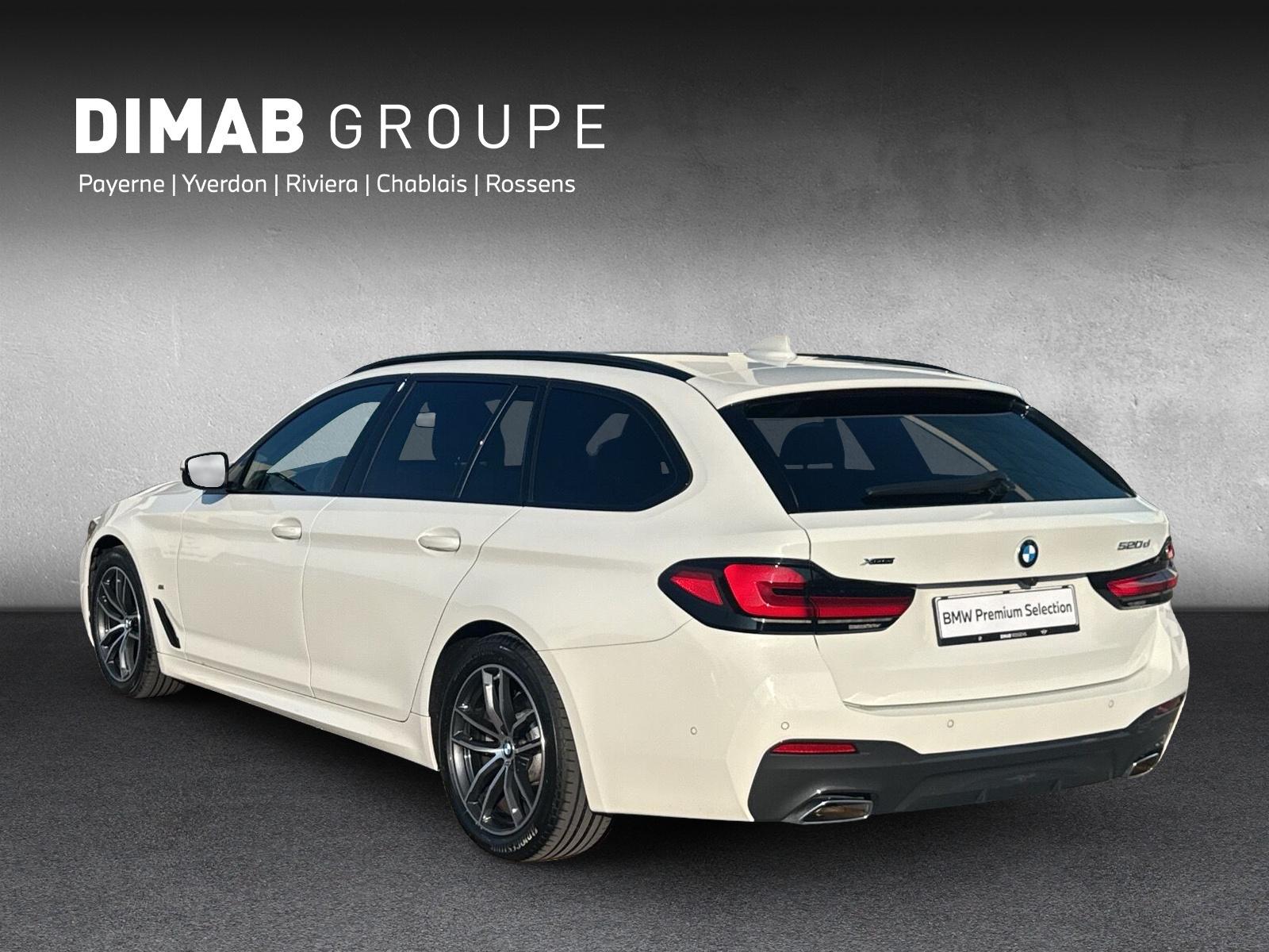 BMW 520d M Sport xDrive Touring G31 (CH) AHK 📍 ** Action Leasing à 2.88% Jusqu'au 30.09.2026 ** - 3