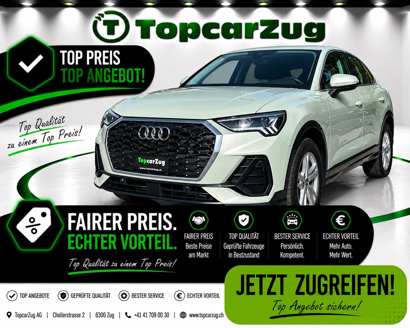 AUDI Q3 Sportback 40 TFSI quattro S-tronic