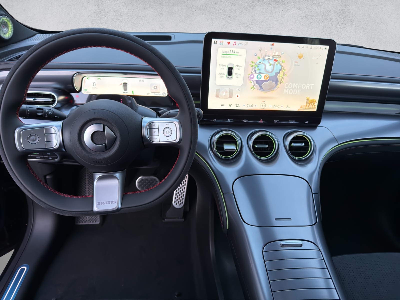 SMART #3 Brabus 4x4 66 kWh, 22kW - 14