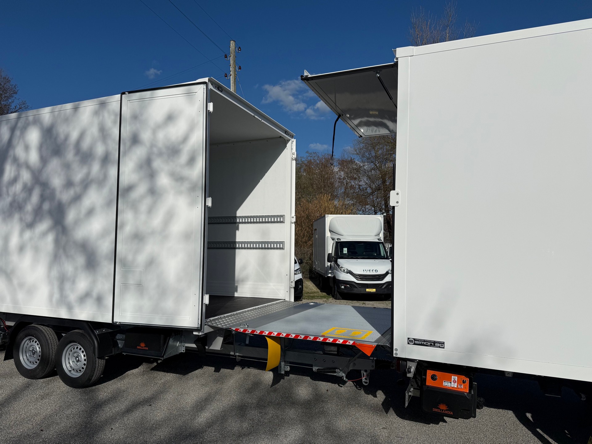 IVECO Daily 35 S 18 HI-MATIC SIMON Anhängerzug mit 2x Hebebühne / 2x CH Aufbau H. 2.40m ( AZ ) - 12