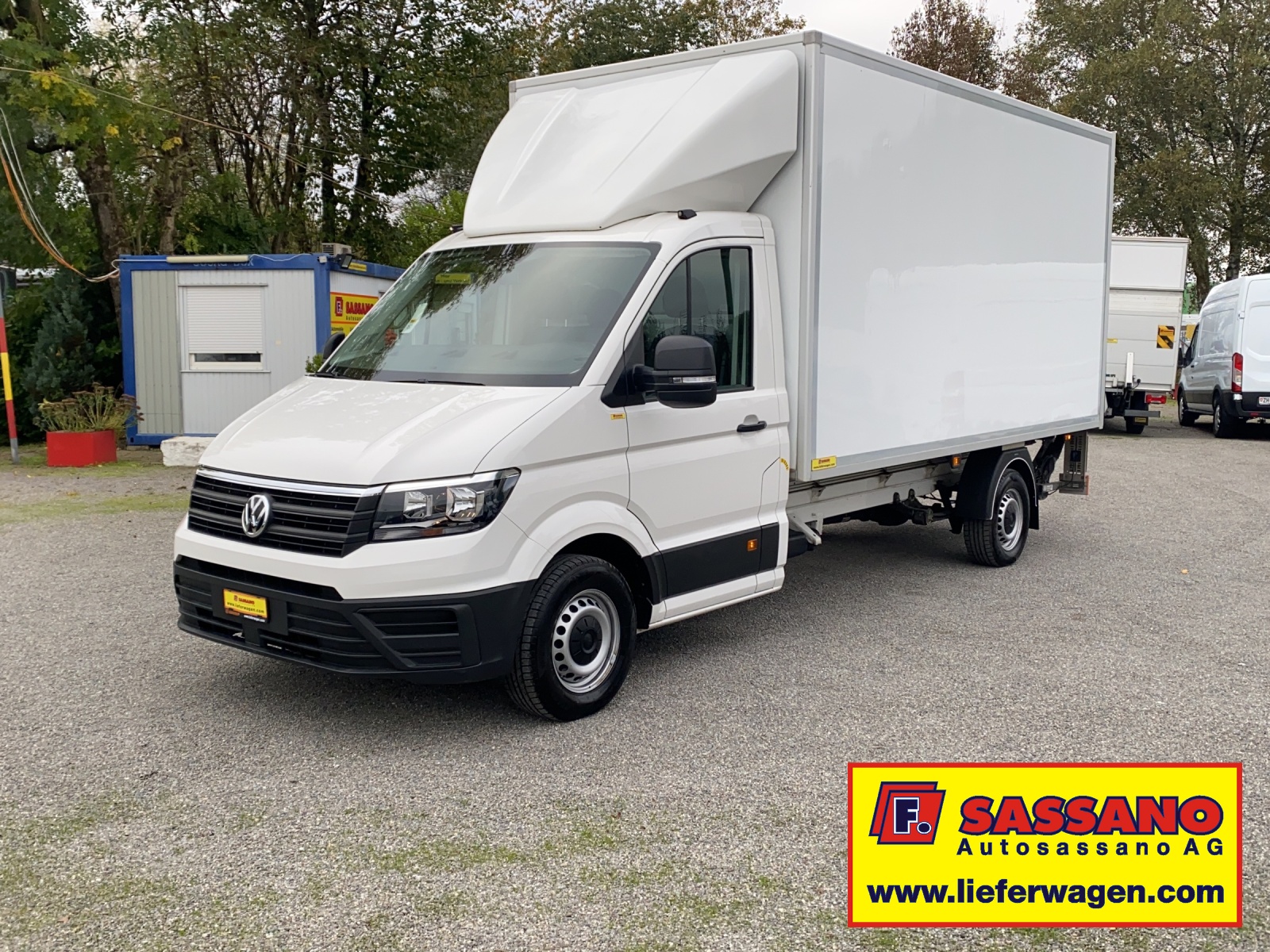 VW 35 2.0 BiTDi 177 PS Koffer mit Hebebühne + 3.5t Anhängerkupplung
