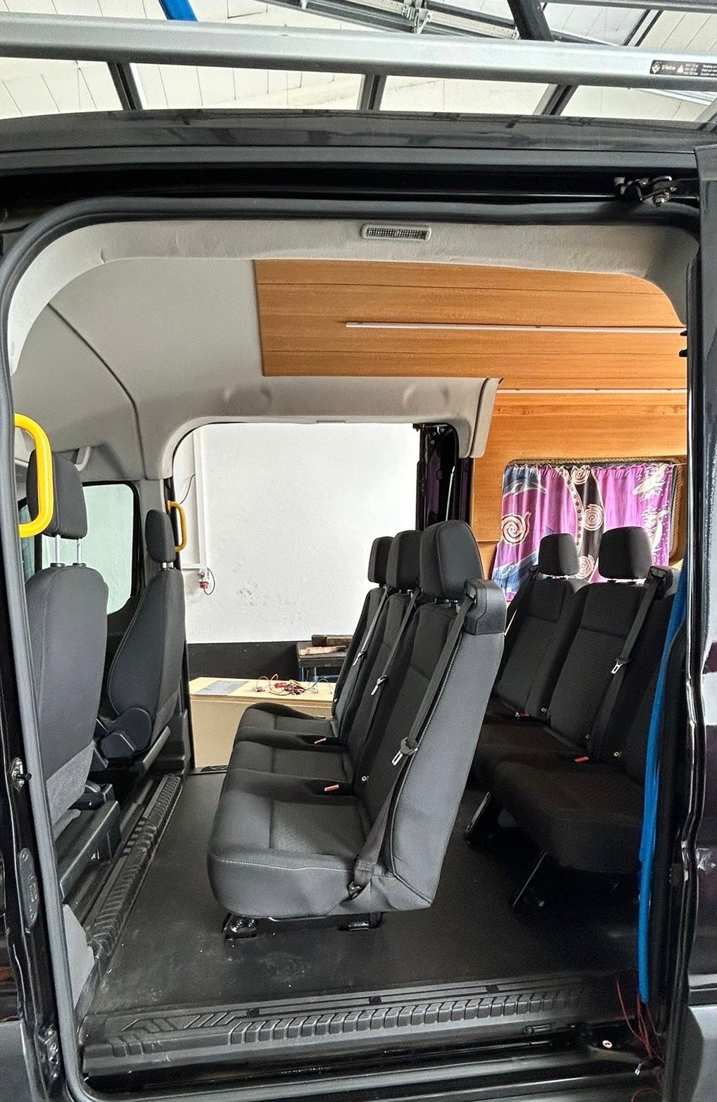 FORD Transit Custom 8 places (panneau solaire, onduleur, gallerie de toit) - 7