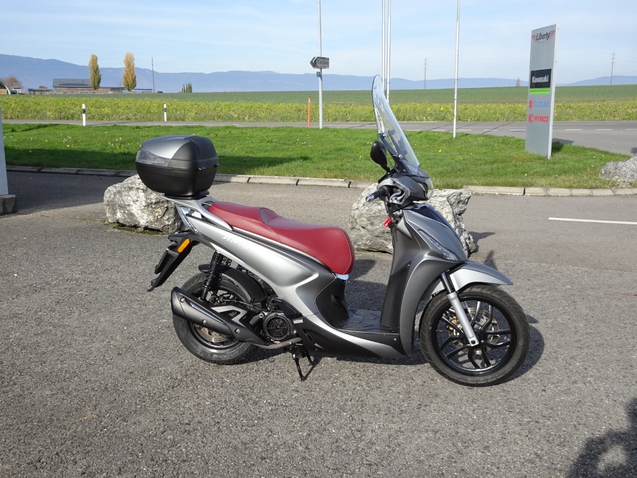 KYMCO People S 125i ABS Topcase/Windschild