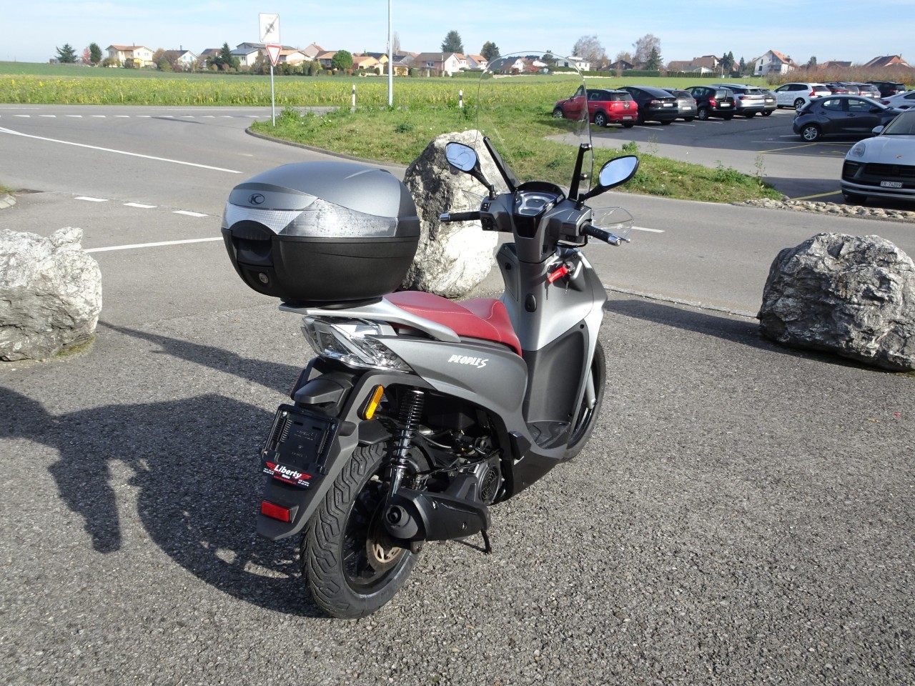 KYMCO People S 125i ABS Topcase/Windschild - 5