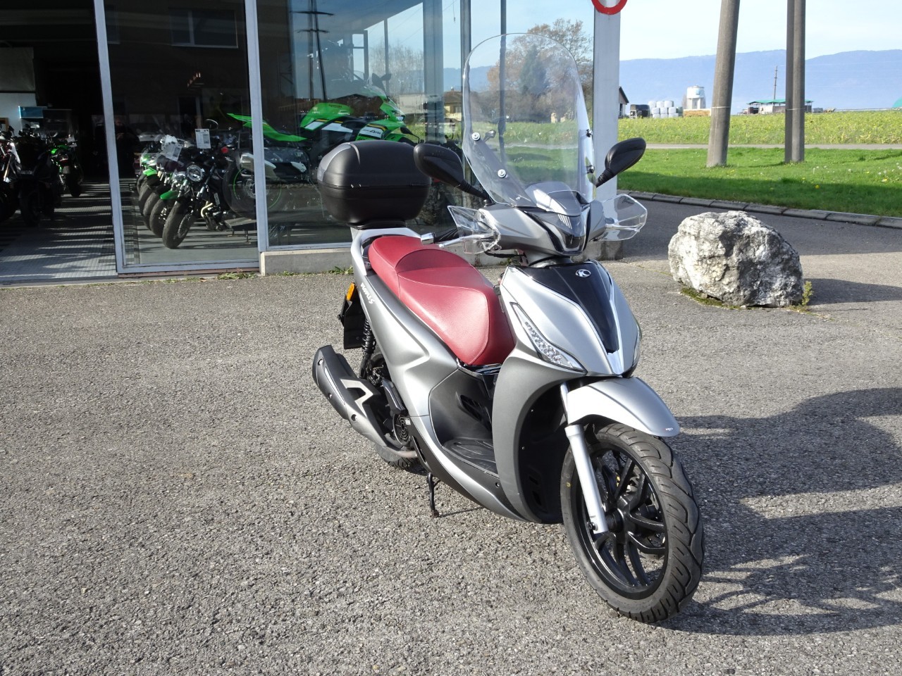 KYMCO People S 125i ABS Topcase/Windschild - 2