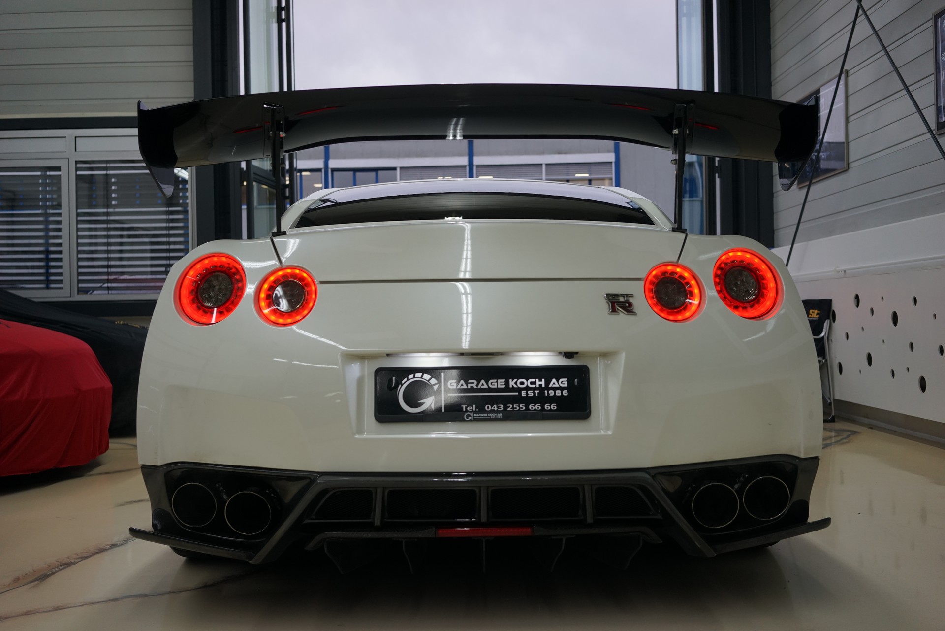 NISSAN GT-R 3.8 V6 Biturbo Black Edition / NAP Auspuff * APR Spoiler ** - 9