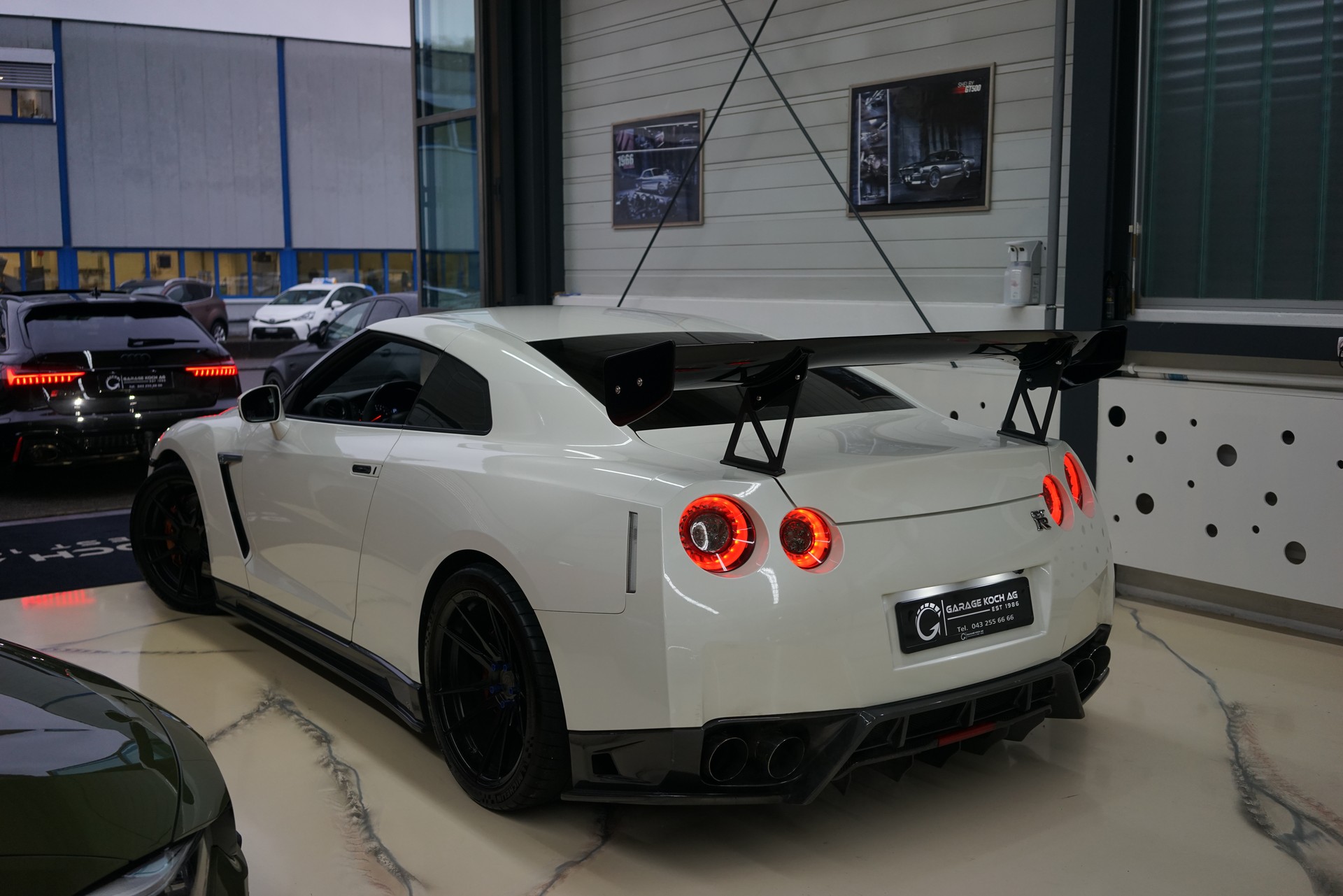 NISSAN GT-R 3.8 V6 Biturbo Black Edition / NAP Auspuff * APR Spoiler ** - 5