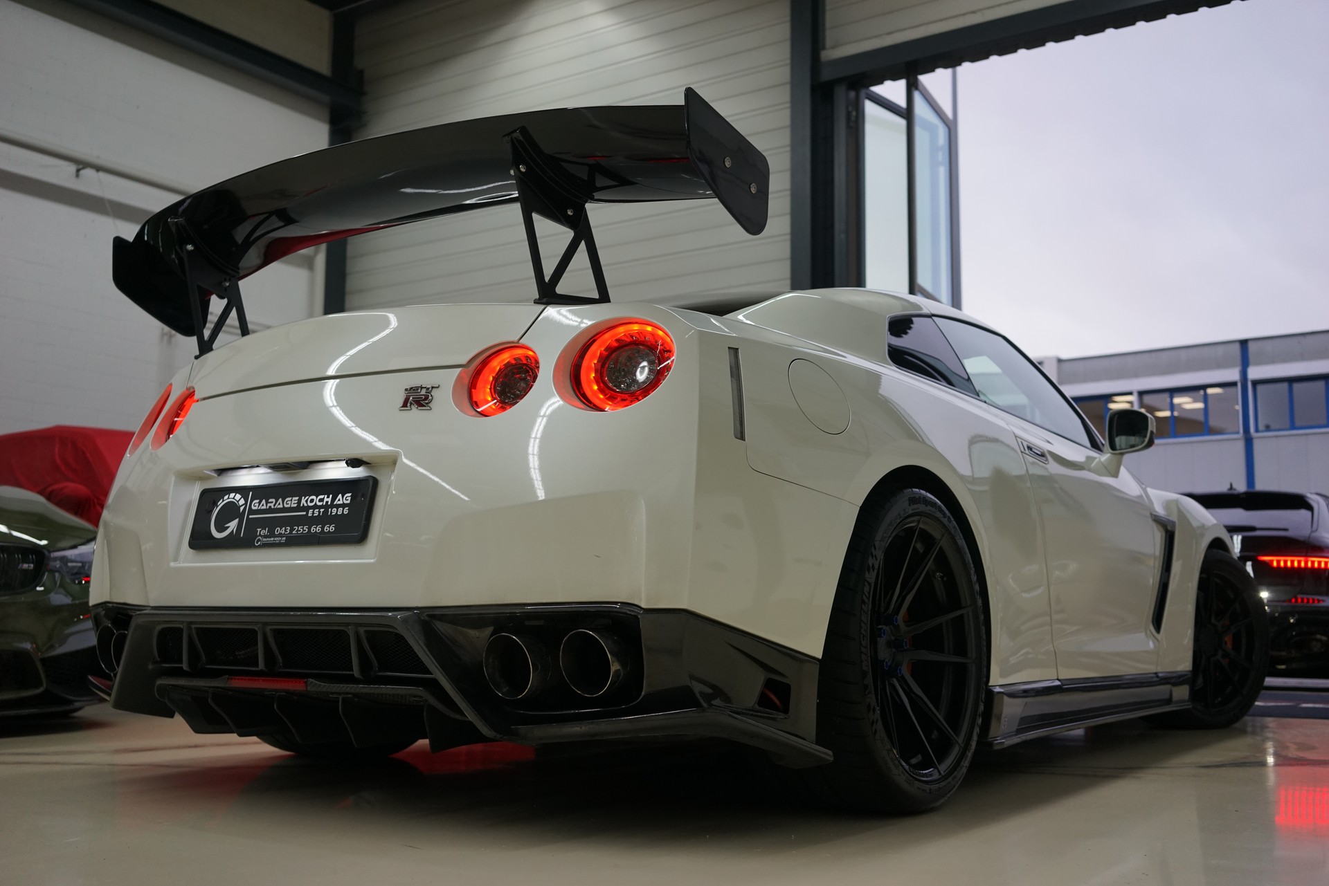 NISSAN GT-R 3.8 V6 Biturbo Black Edition / NAP Auspuff * APR Spoiler ** - 11