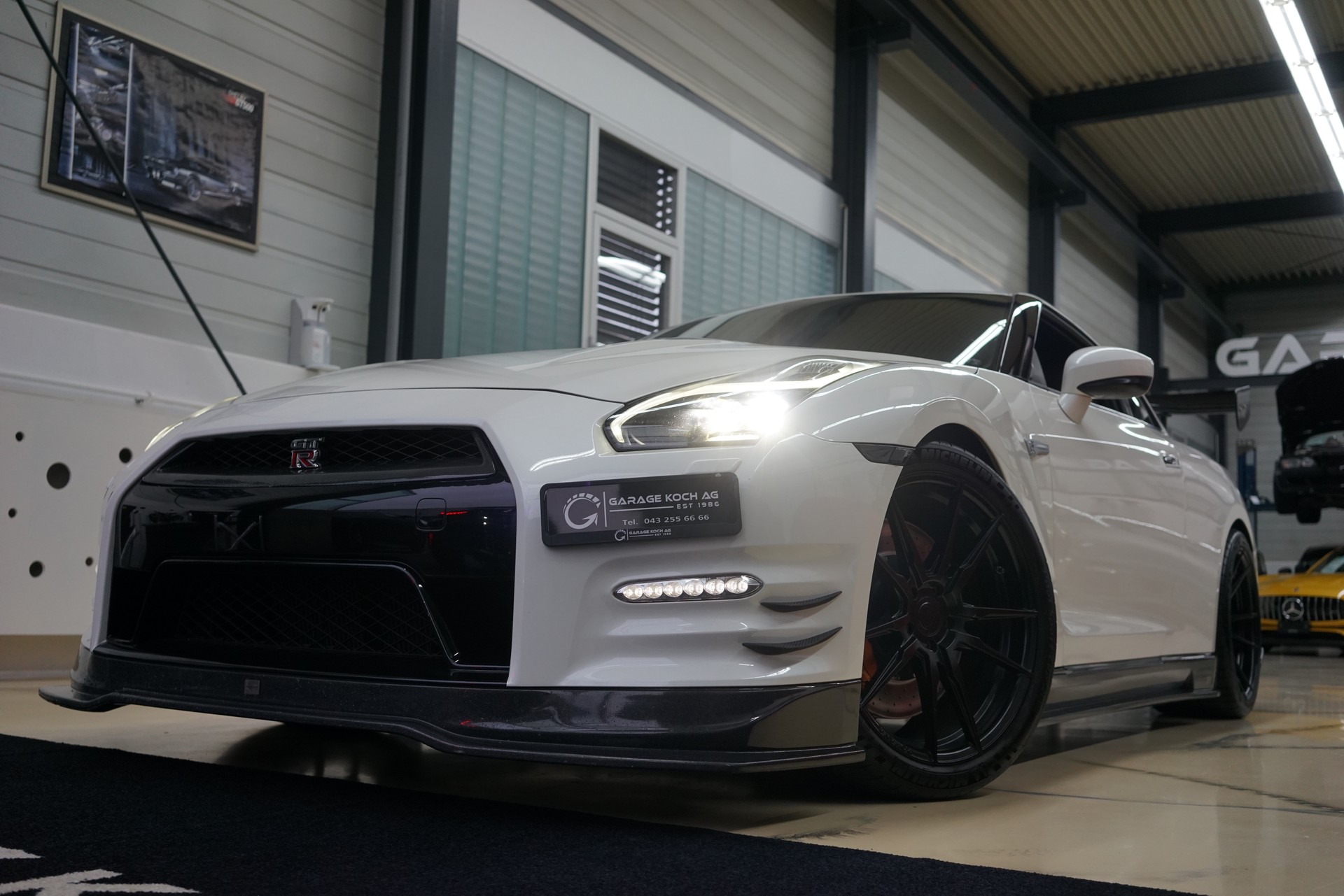 NISSAN GT-R 3.8 V6 Biturbo Black Edition / NAP Auspuff * APR Spoiler ** - 2