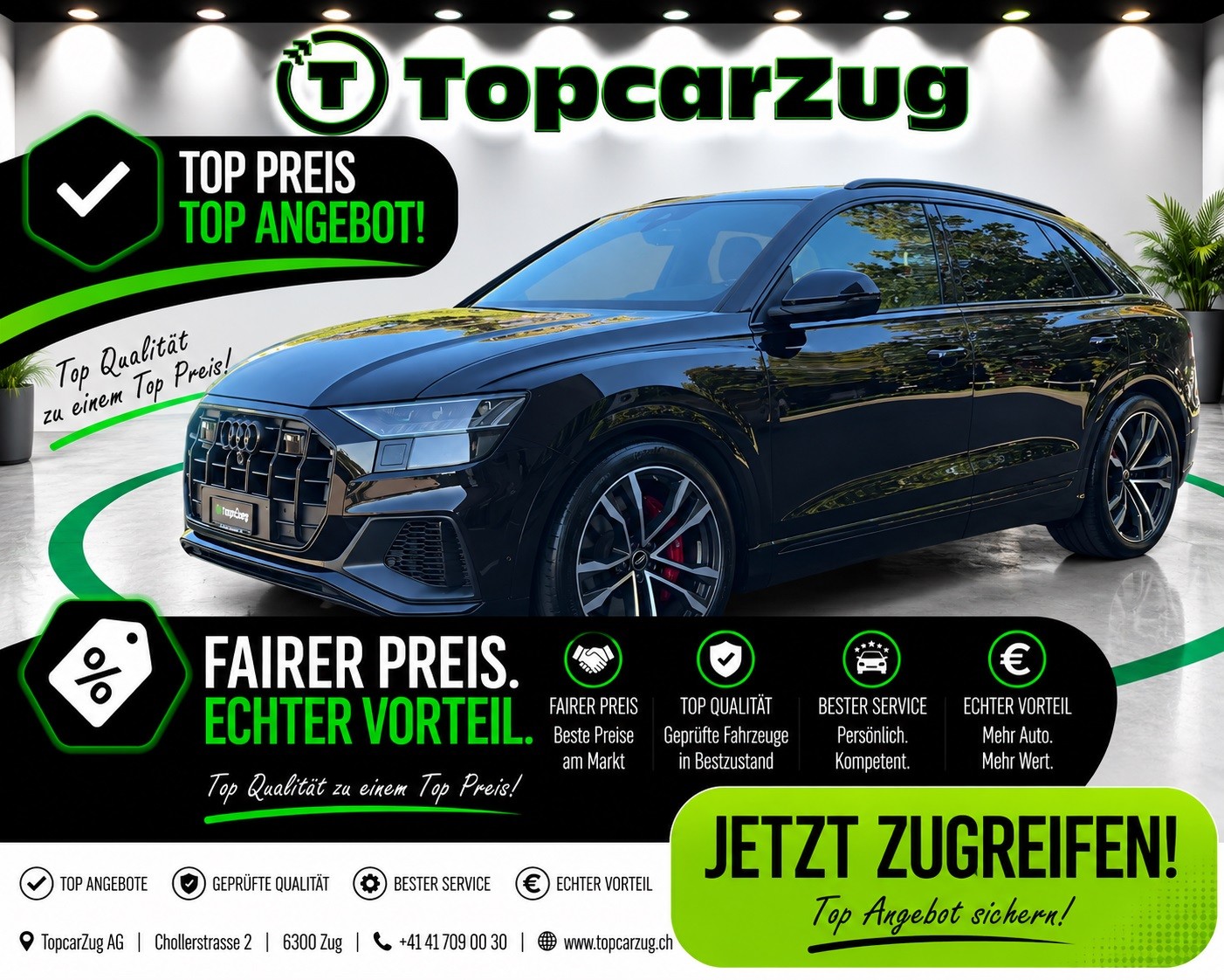 AUDI SQ8 SUV TFSI quattro tiptronic