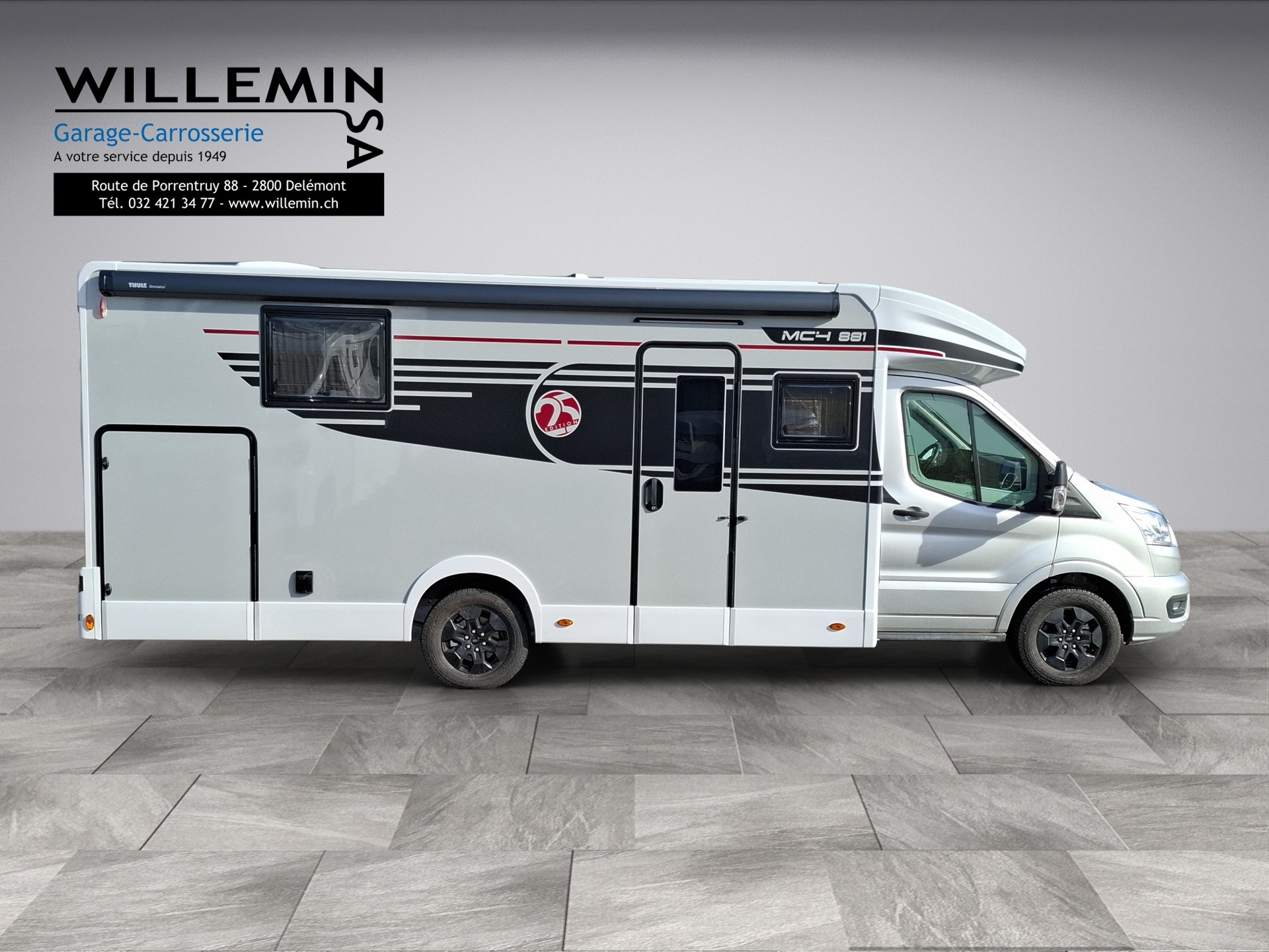 MCLOUIS MC4 881 - 25 Edition Automatique 165 PS (chauffage diesel, panneau solaire 200W, Marquise) - 2