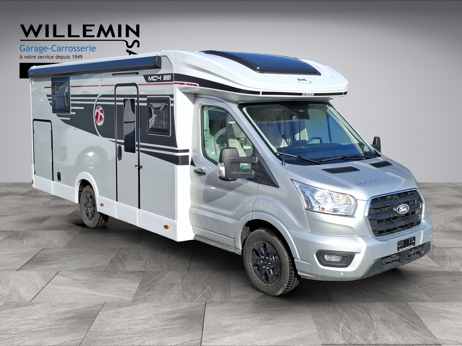 MCLOUIS MC4 881 - 25 Edition Automatique 165 PS (chauffage diesel, panneau solaire 200W, Marquise)