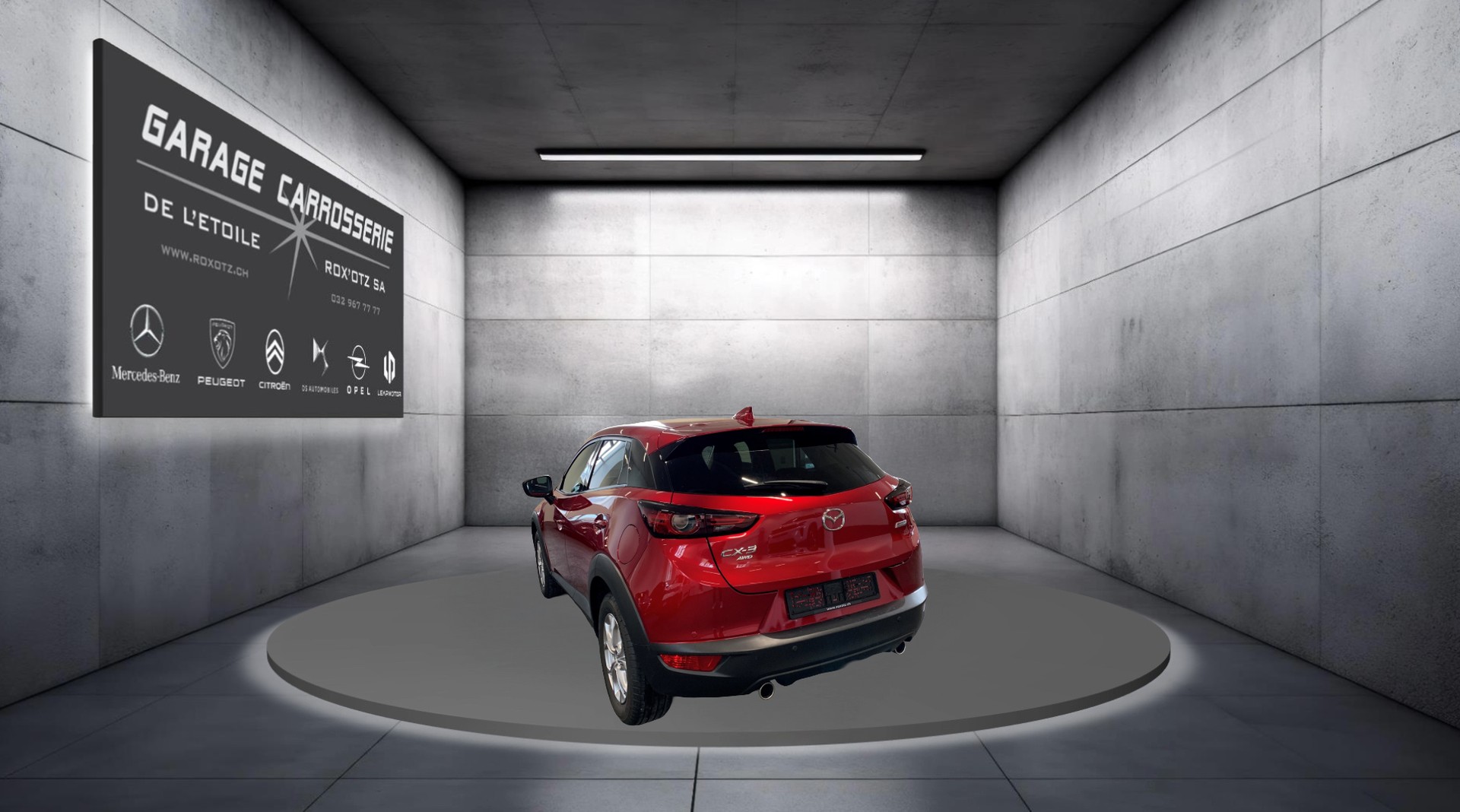 MAZDA CX-3 SKYACTIV-G 150 Ambition AWD Automat - 4