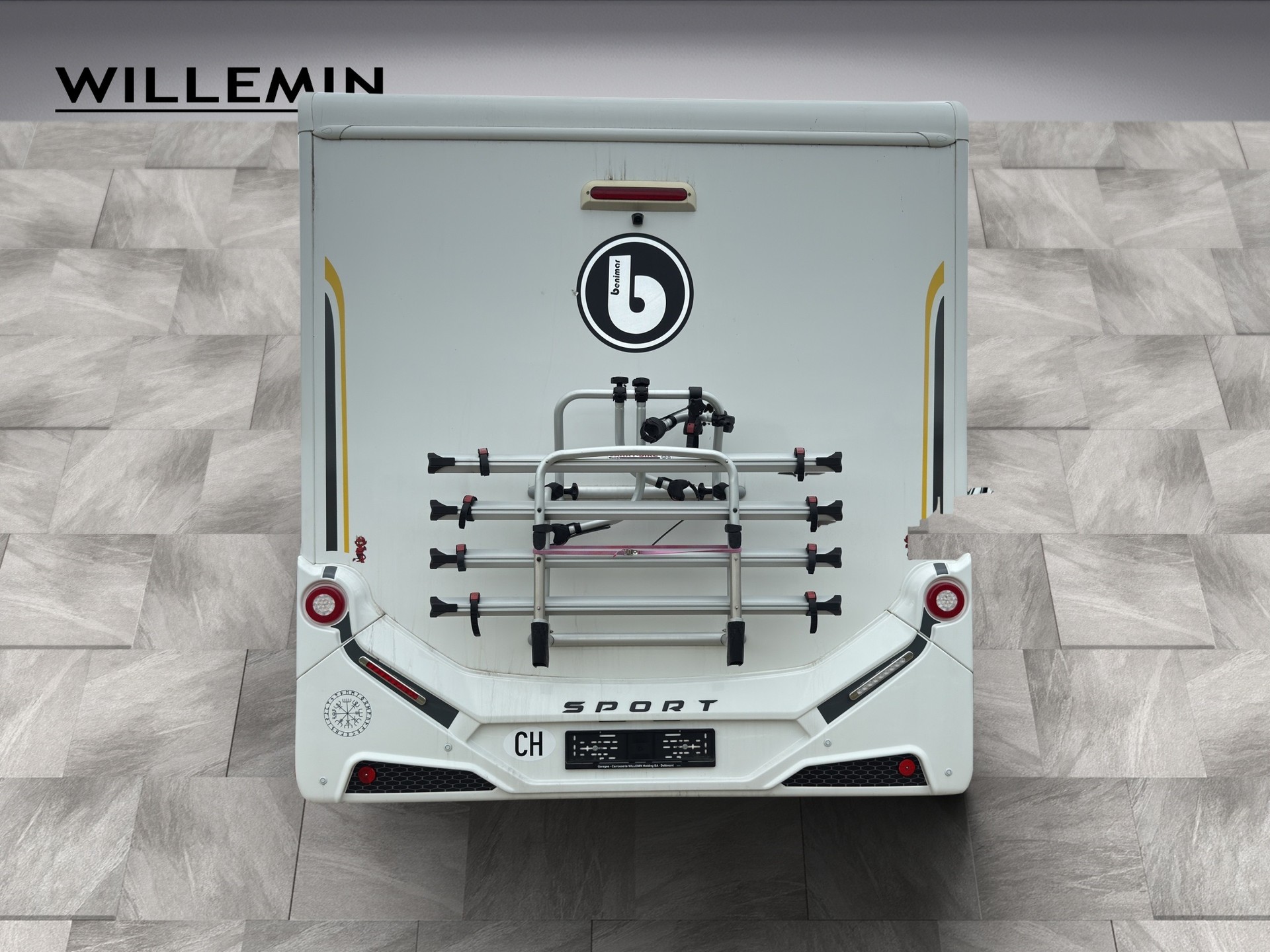 BENIMAR Sport 346 6 places (marquise & panneau solaire) - 4