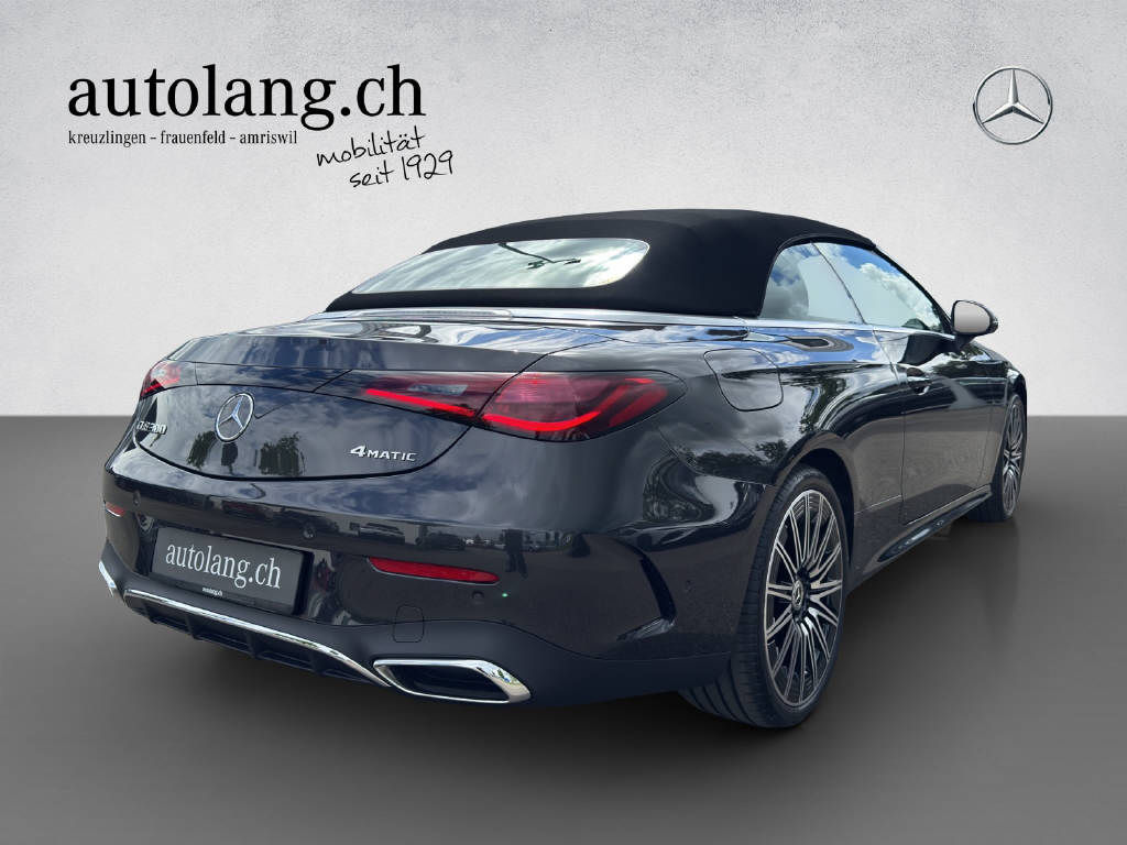 MERCEDES-BENZ CLE 300 AMG Line 4Matic Cabriolet - 4