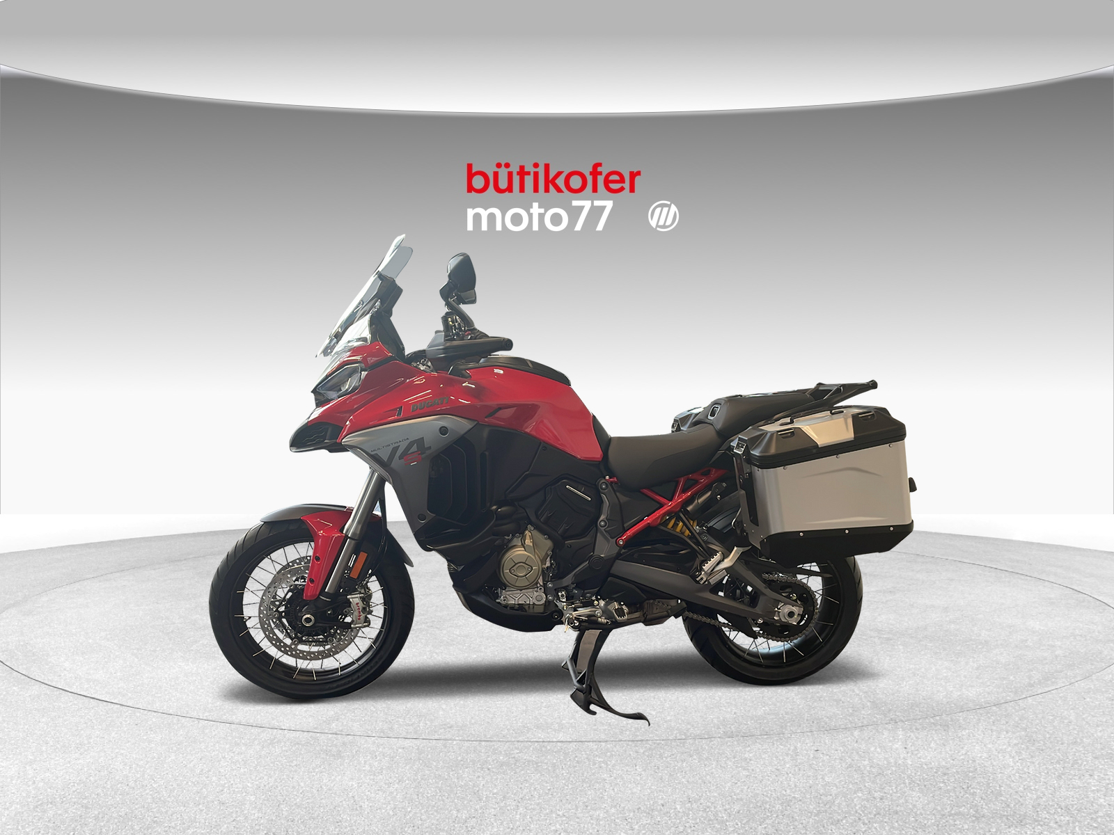 DUCATI 1160 Multistrada V4 S Adventure Travel & Radar Spoked Wheels ABS - 4