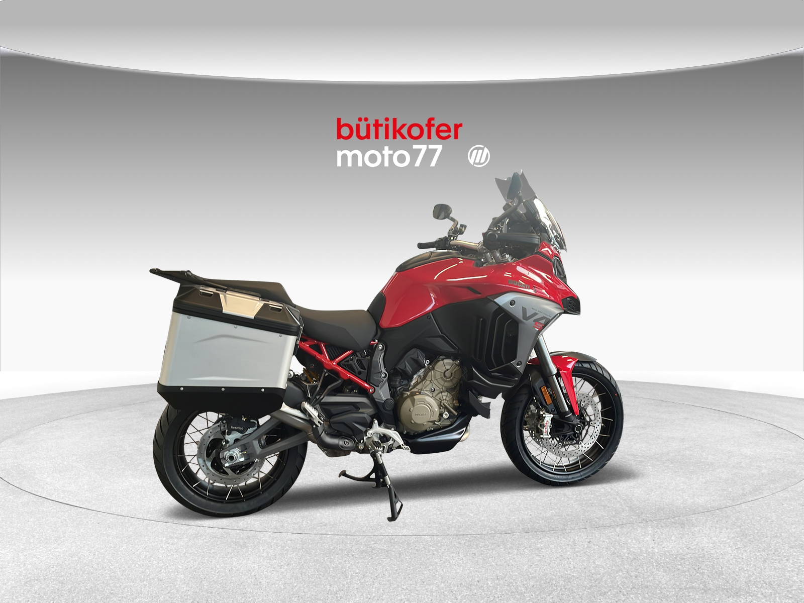 DUCATI 1160 Multistrada V4 S Adventure Travel & Radar Spoked Wheels ABS - 2